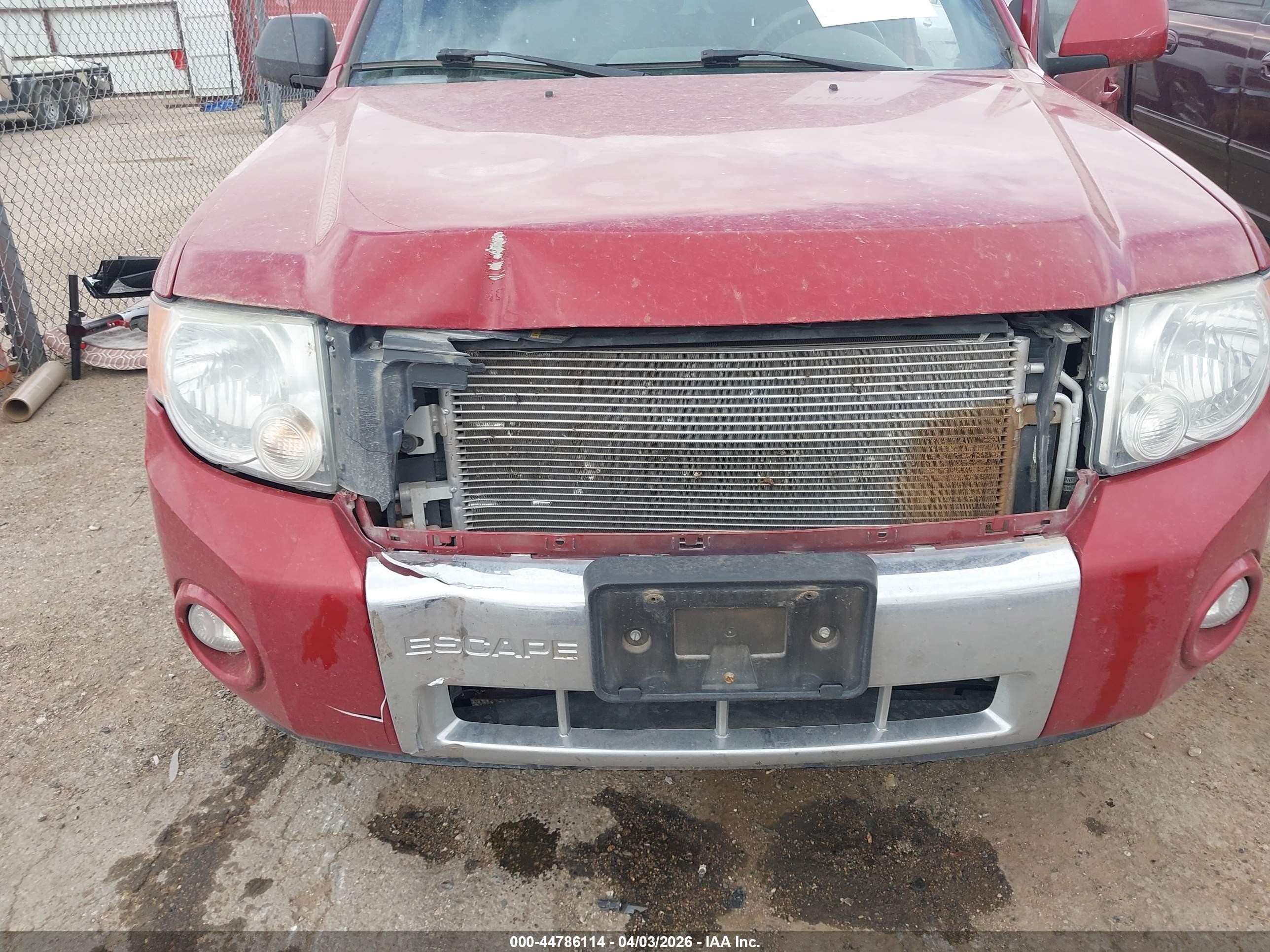 2010 Ford Escape Limited Красный vin: 1FMCU9EG7AKB42679