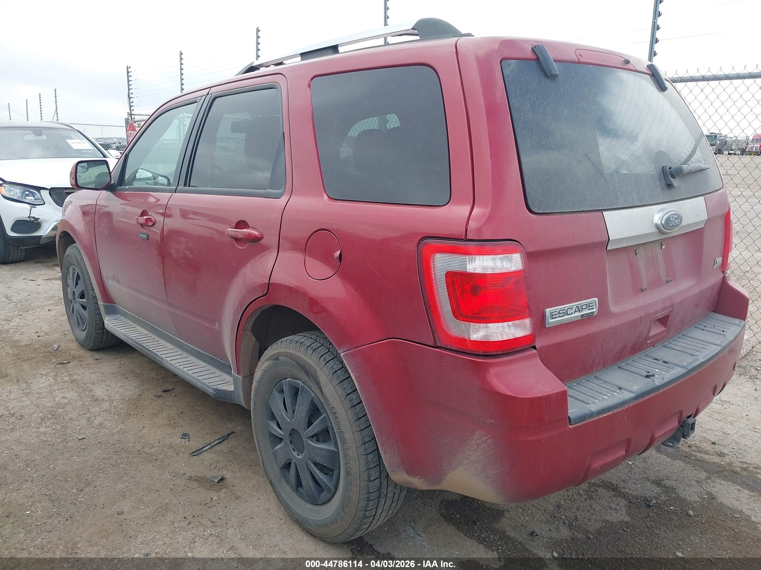2010 Ford Escape Limited Красный vin: 1FMCU9EG7AKB42679