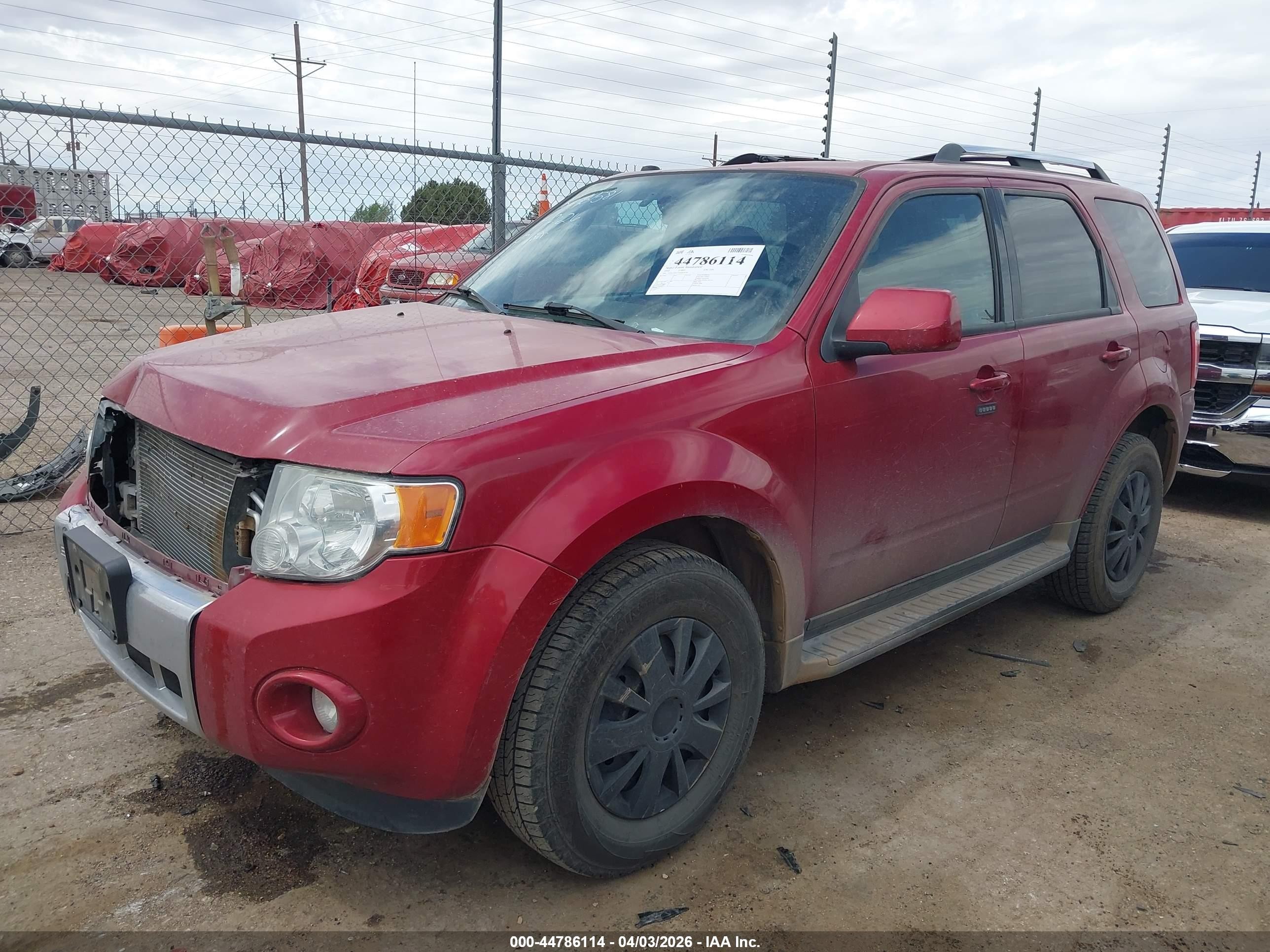2010 Ford Escape Limited Красный vin: 1FMCU9EG7AKB42679
