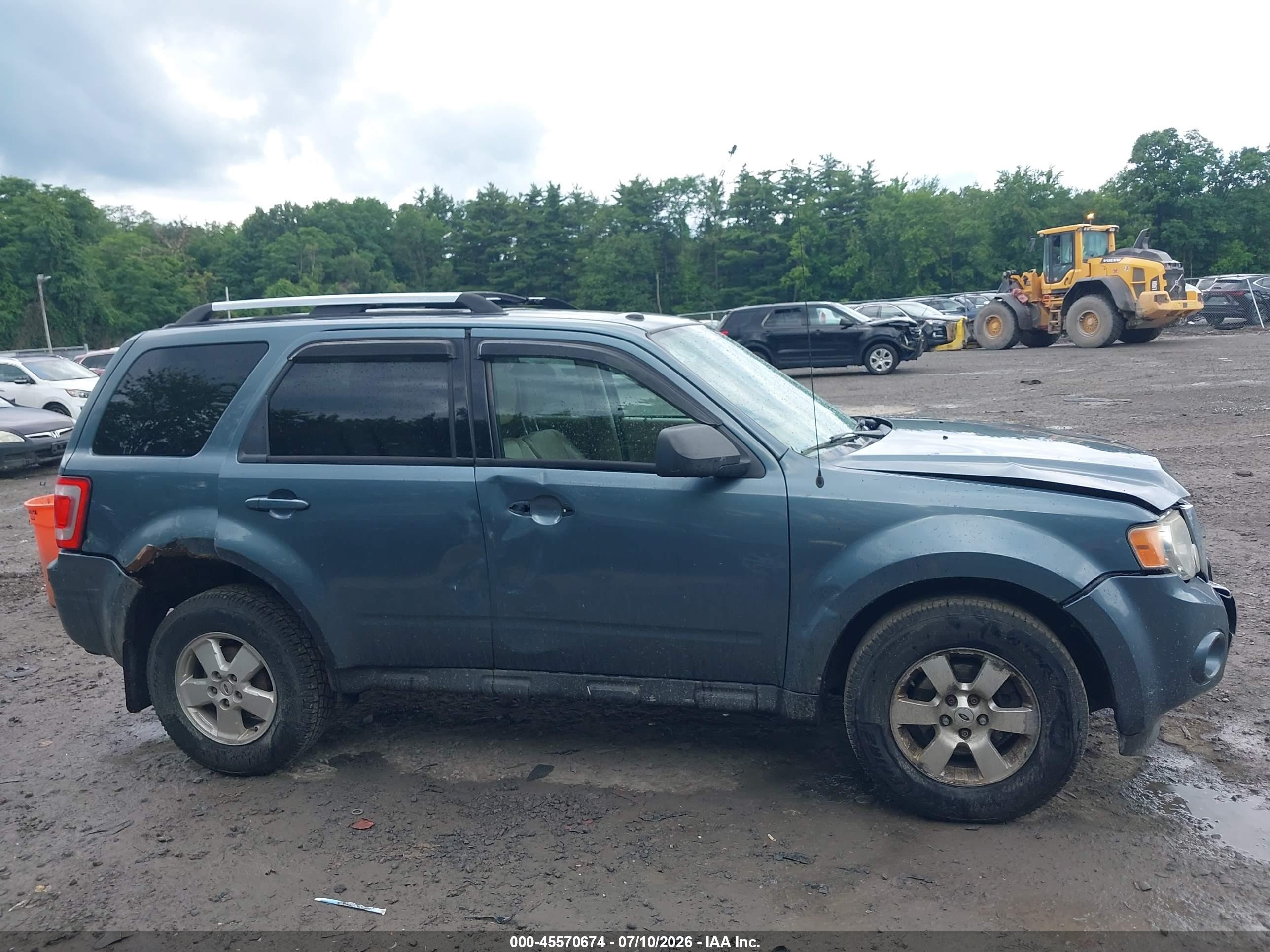2010 Ford Escape Limited Blue vin: 1FMCU9EG7AKC27151