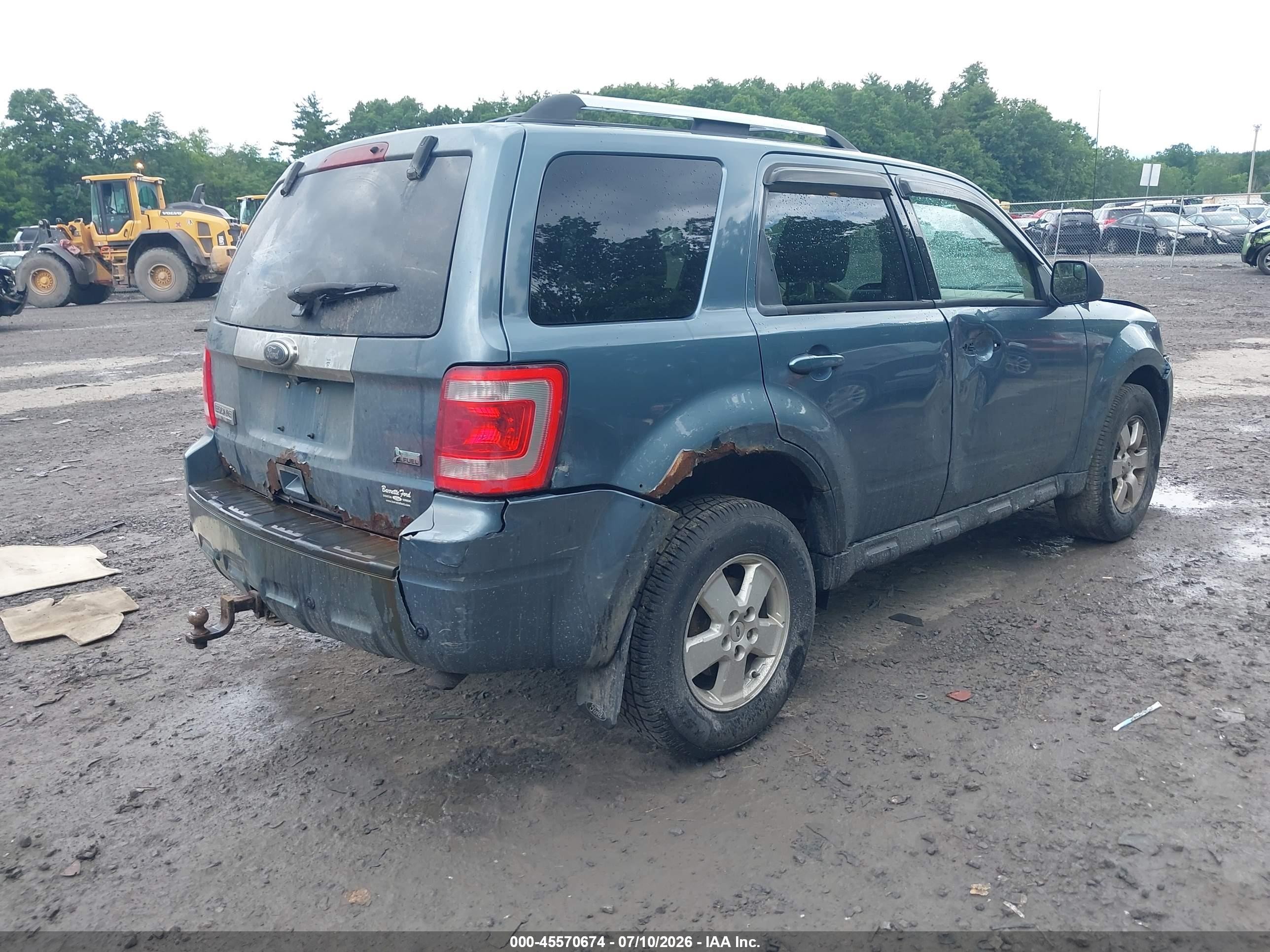 2010 Ford Escape Limited Blue vin: 1FMCU9EG7AKC27151