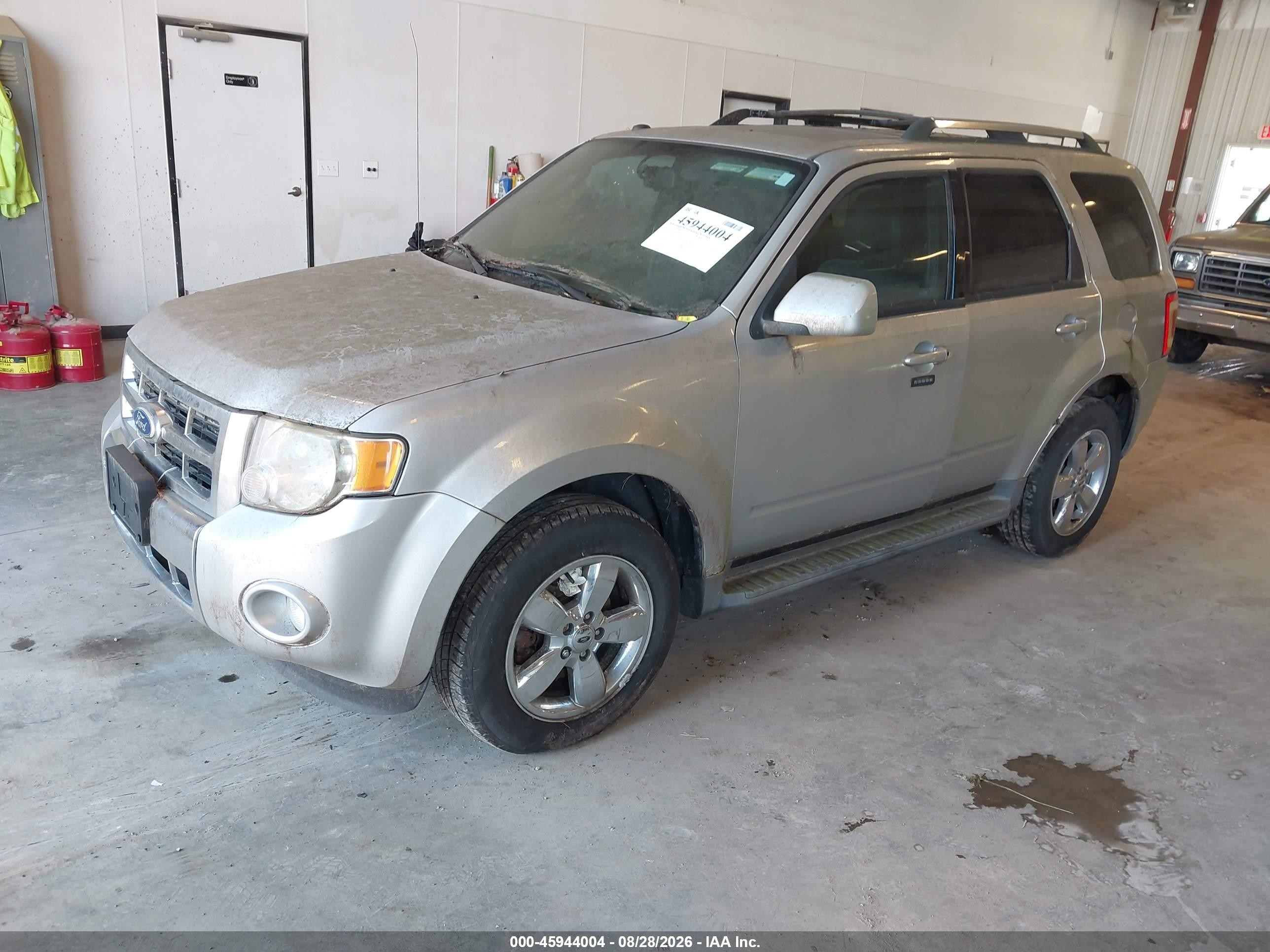 2010 Ford Escape Limited Silver vin: 1FMCU9EG7AKC85731