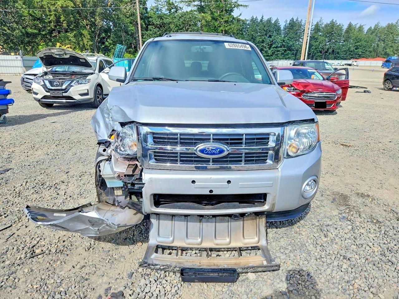 2011 Ford Escape Limited Silver vin: 1FMCU9EG7BKA43457