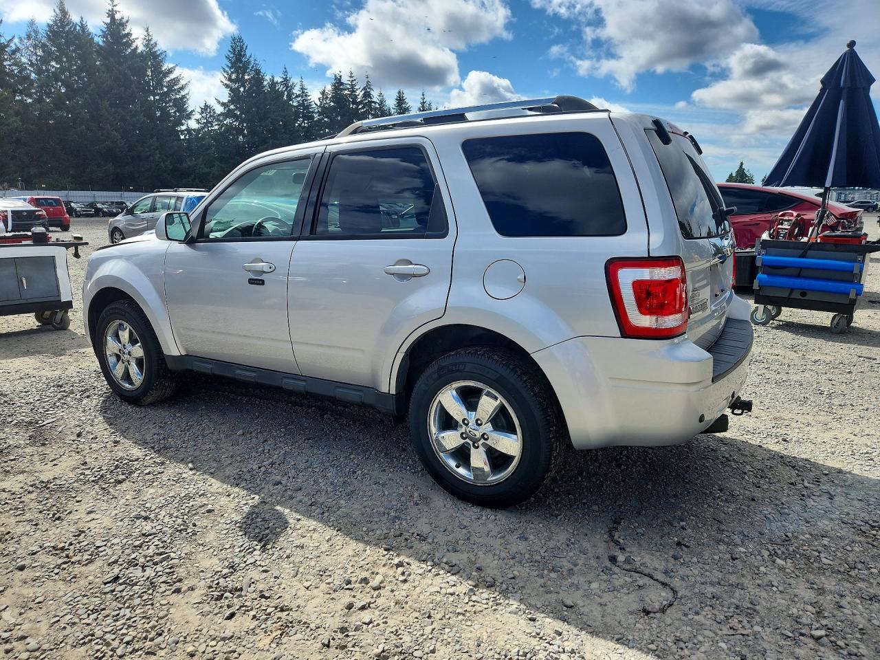 2011 Ford Escape Limited Silver vin: 1FMCU9EG7BKA43457