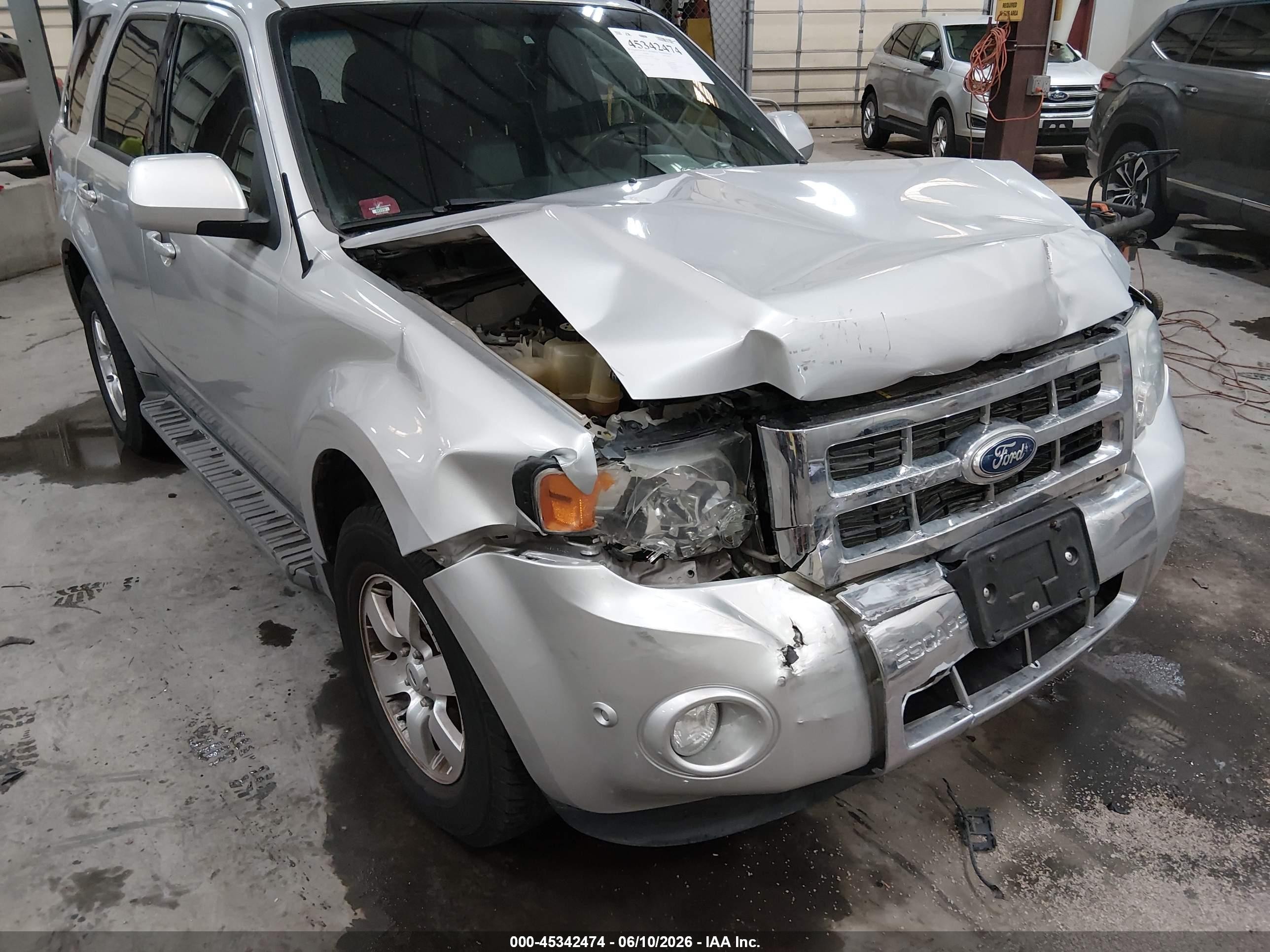 2011 Ford Escape Limited Gray vin: 1FMCU9EG7BKA82226