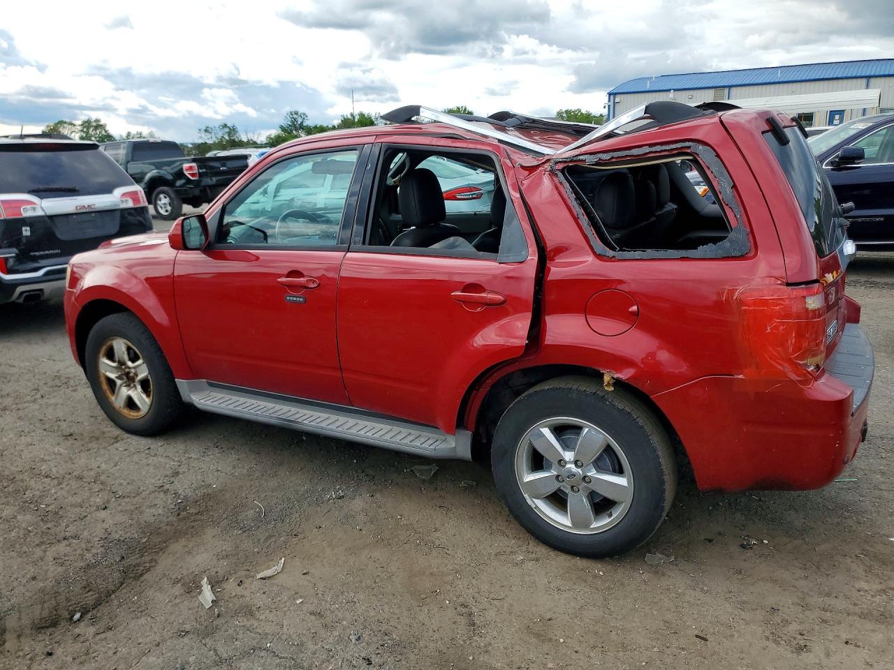 2011 Ford Escape Limited Red vin: 1FMCU9EG7BKB63291