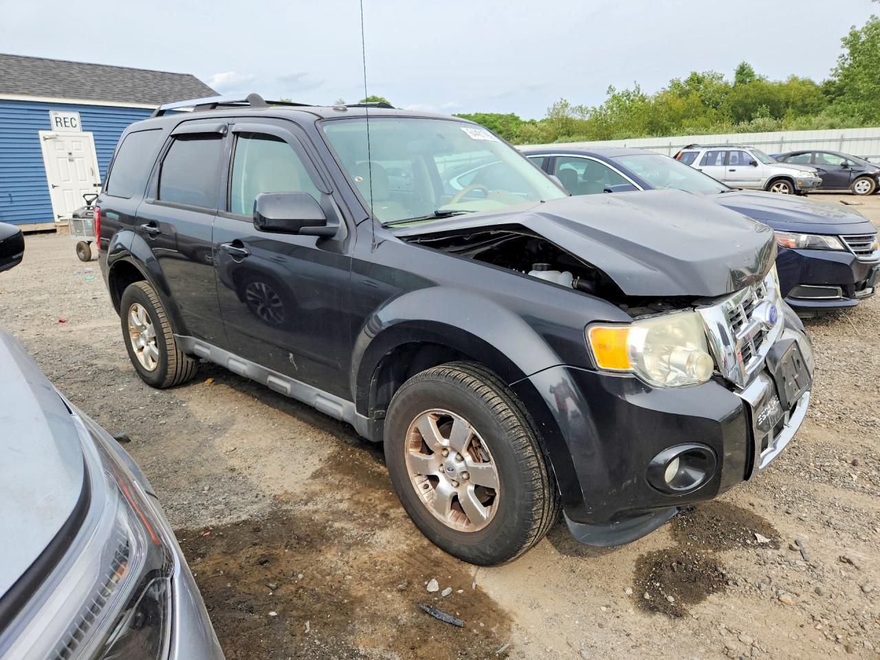 2011 Ford Escape Limited Black vin: 1FMCU9EG7BKB94542
