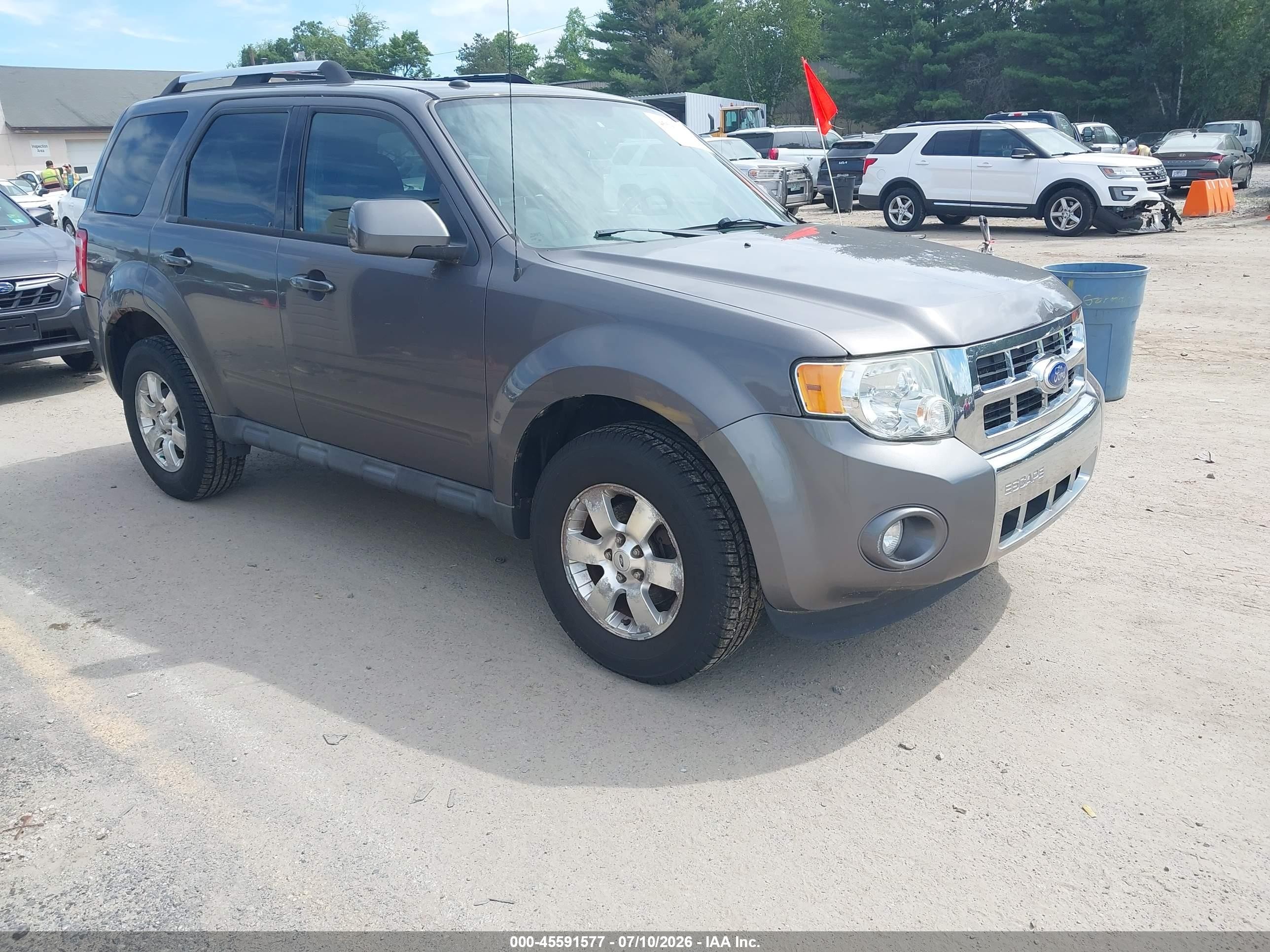 2011 Ford Escape Limited Gray vin: 1FMCU9EG7BKB97442