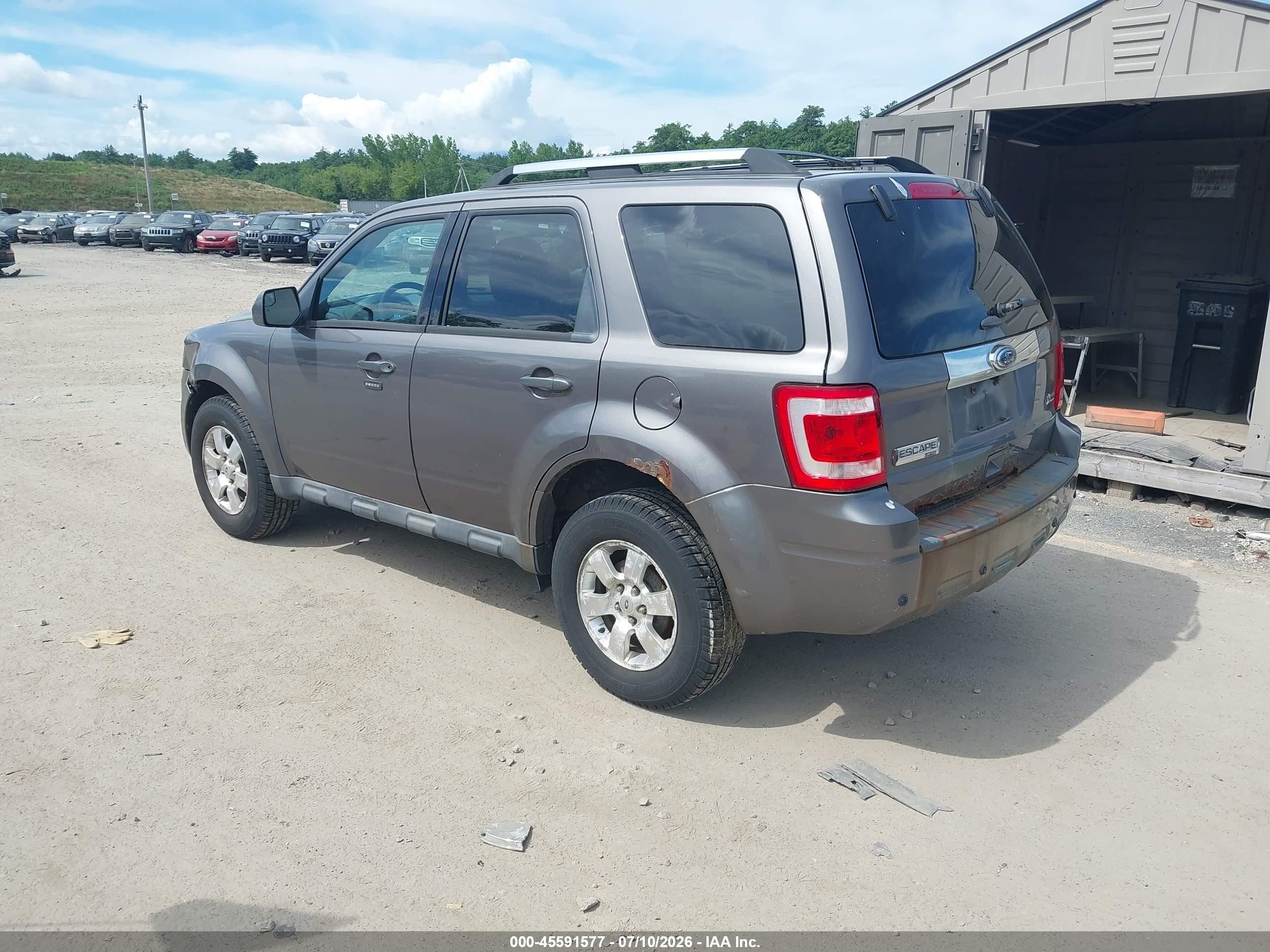 2011 Ford Escape Limited Gray vin: 1FMCU9EG7BKB97442