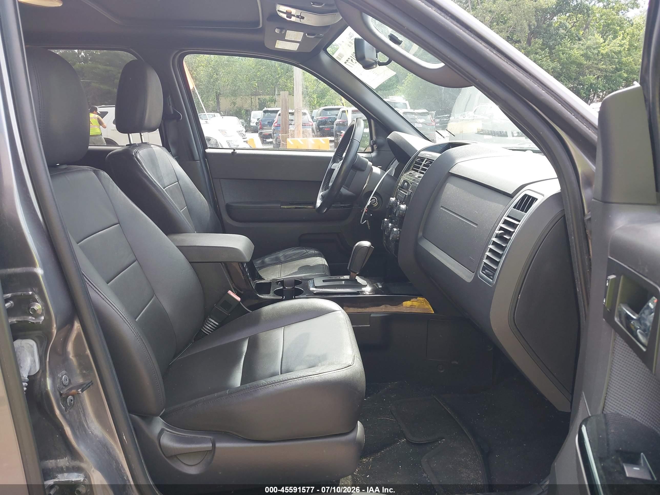 2011 Ford Escape Limited Gray vin: 1FMCU9EG7BKB97442