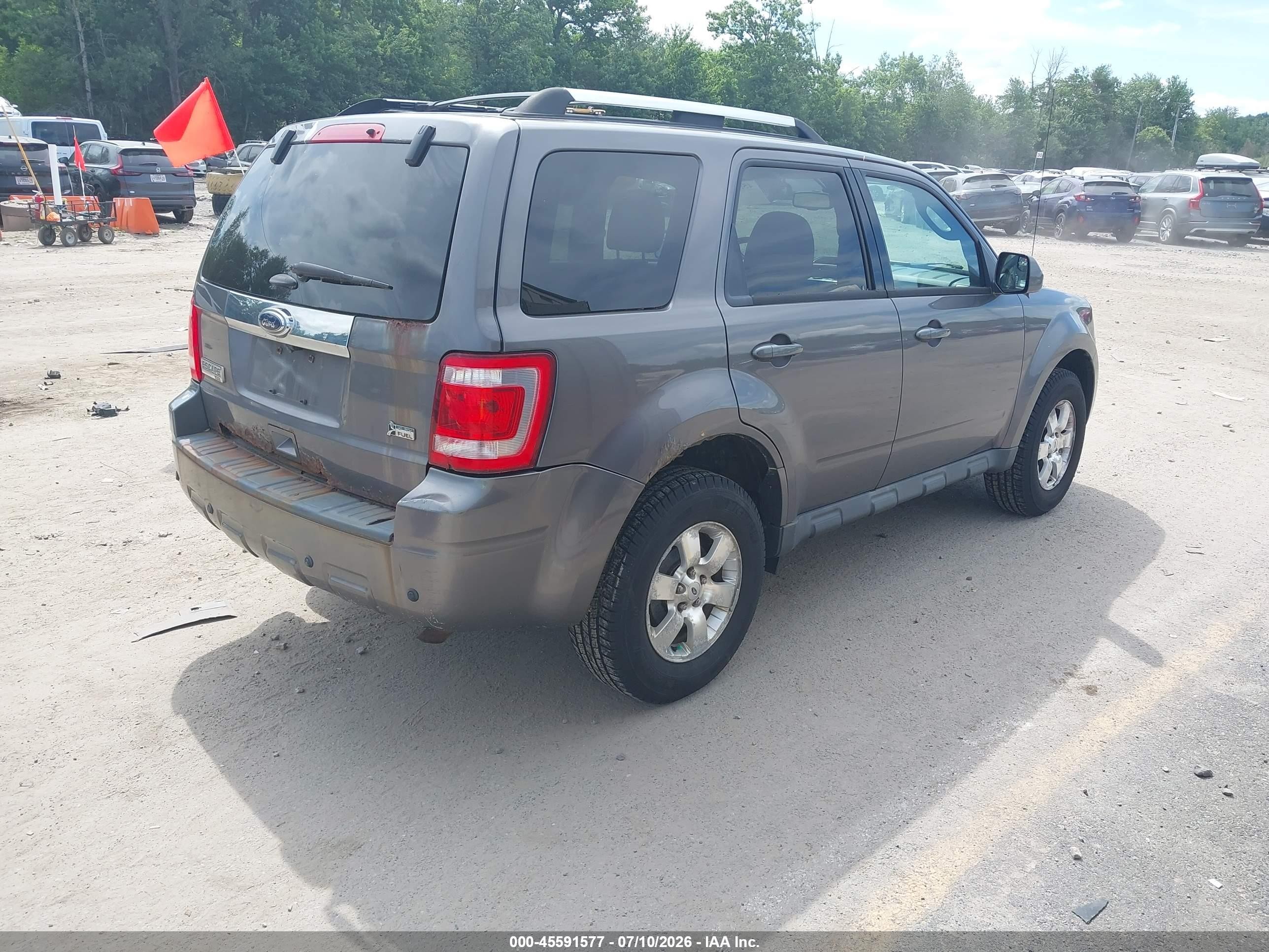 2011 Ford Escape Limited Gray vin: 1FMCU9EG7BKB97442
