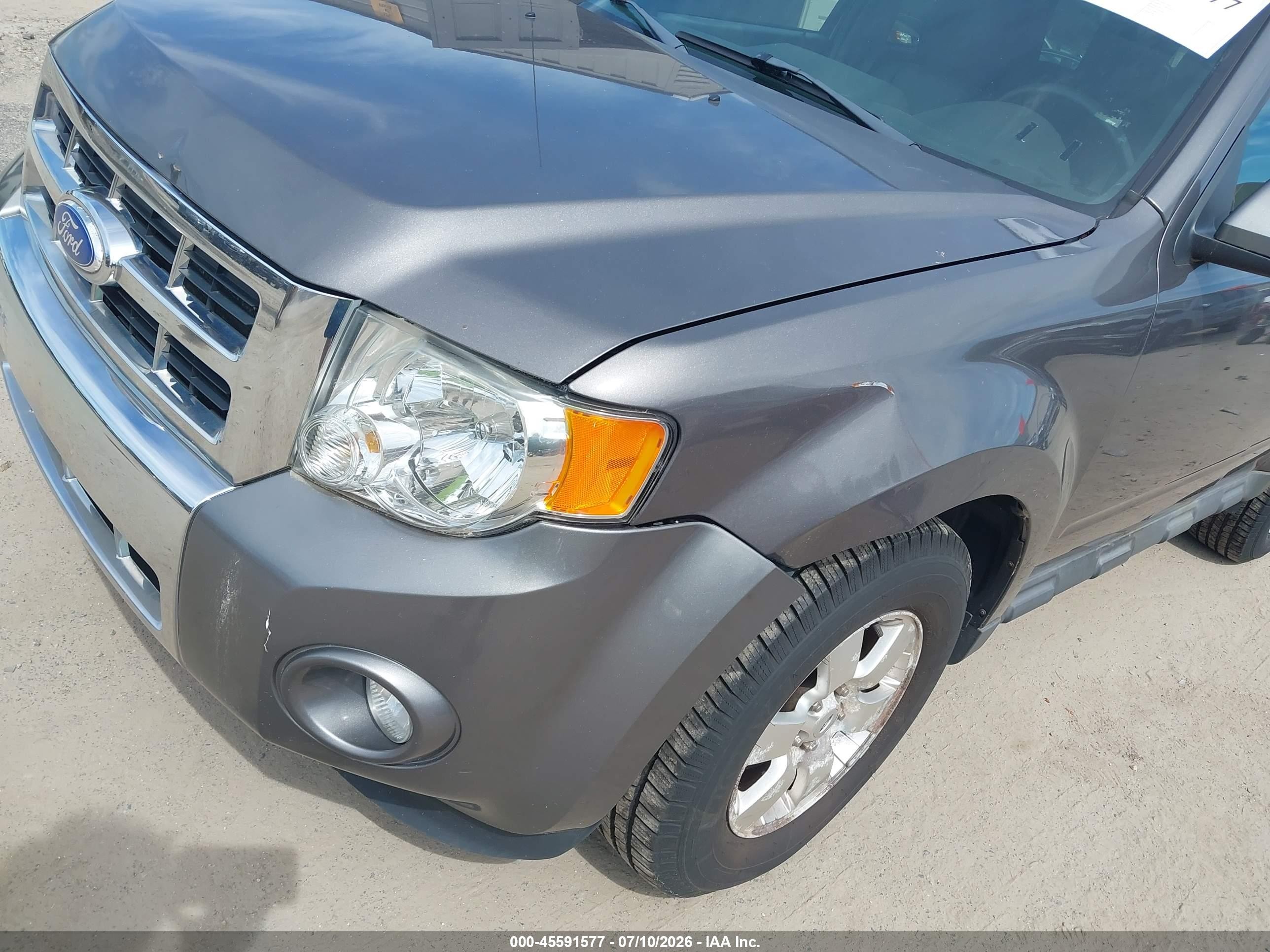 2011 Ford Escape Limited Gray vin: 1FMCU9EG7BKB97442