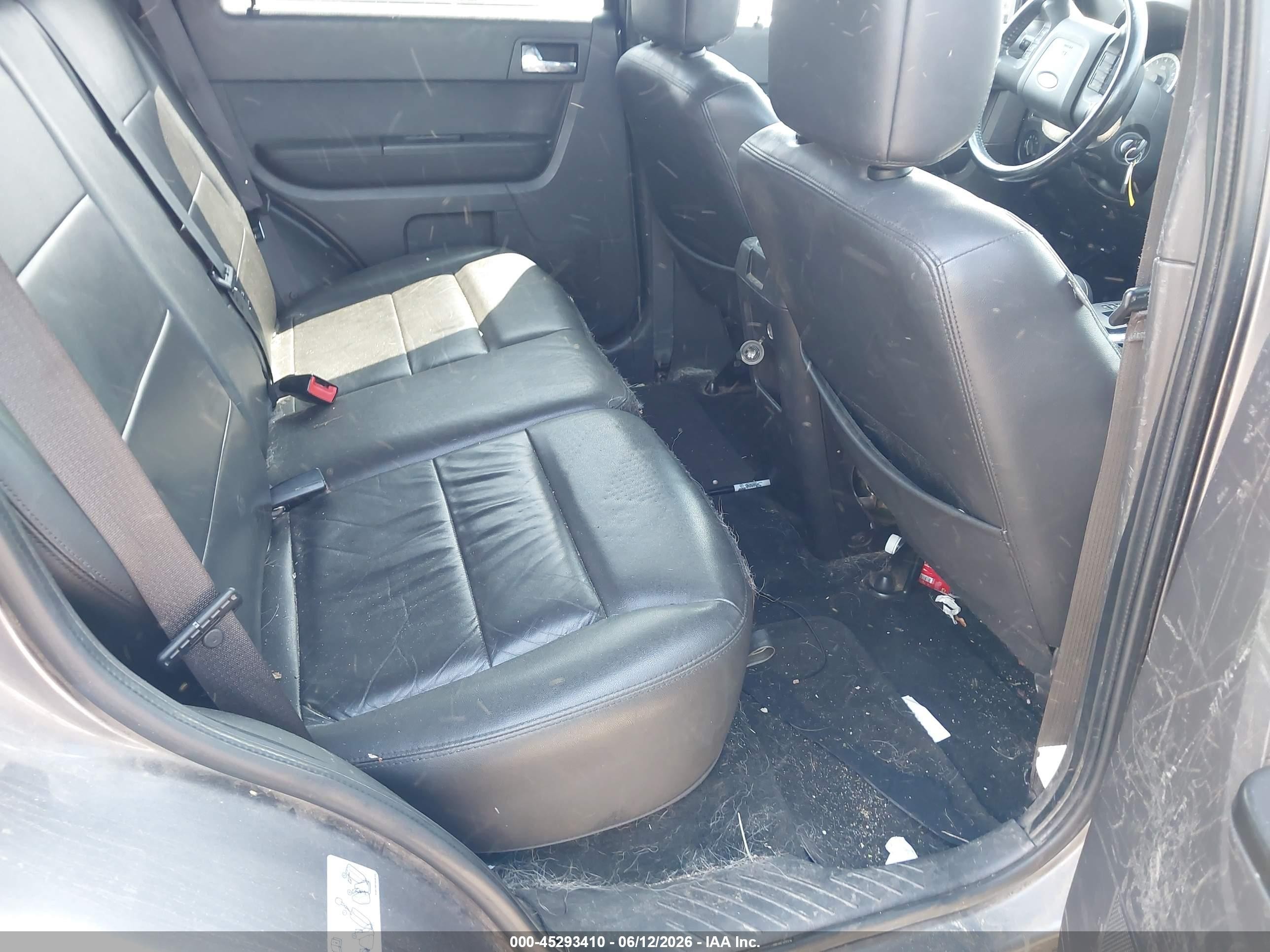 2011 Ford Escape Limited Gray vin: 1FMCU9EG7BKC58353