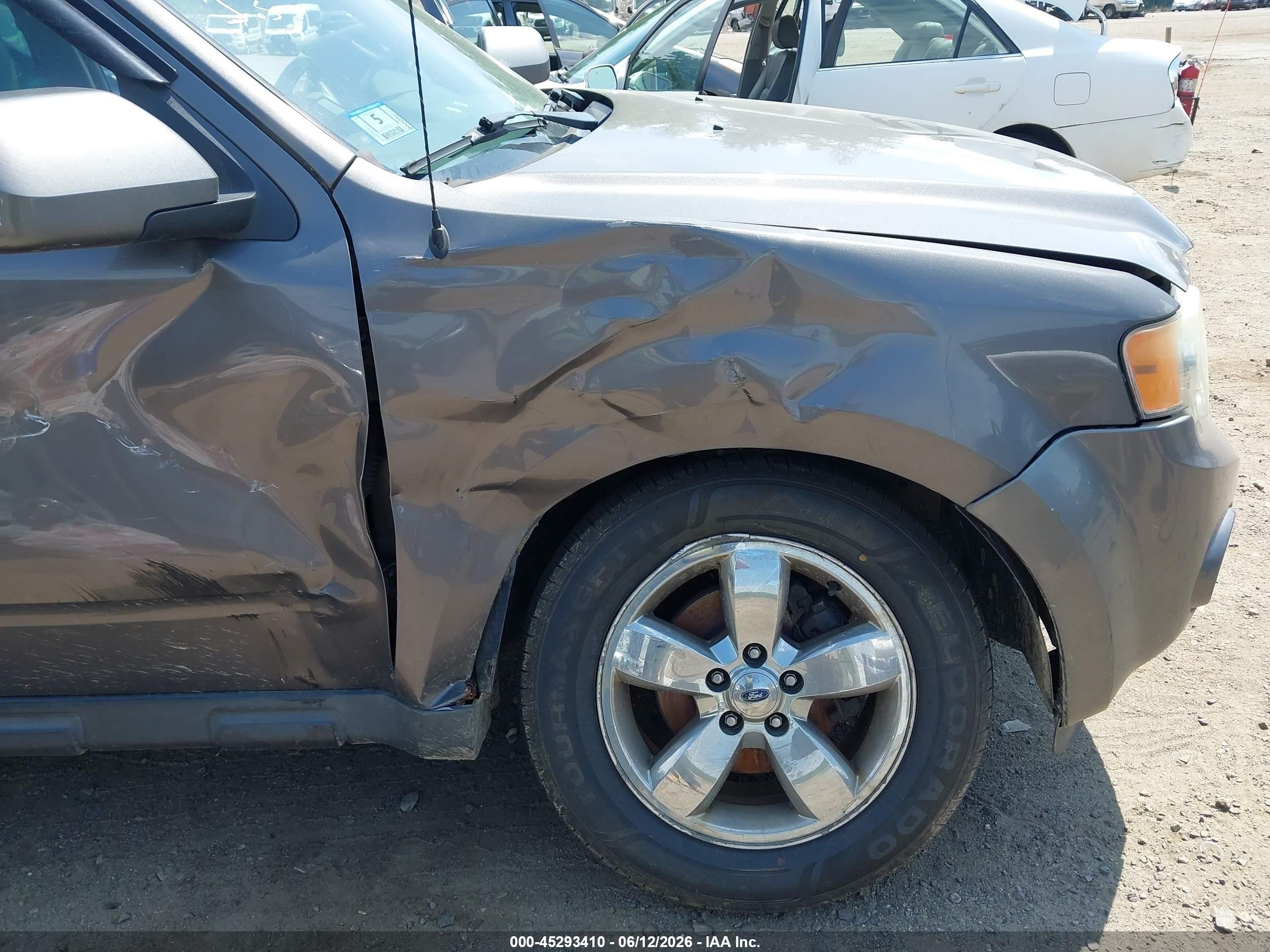 2011 Ford Escape Limited Gray vin: 1FMCU9EG7BKC58353