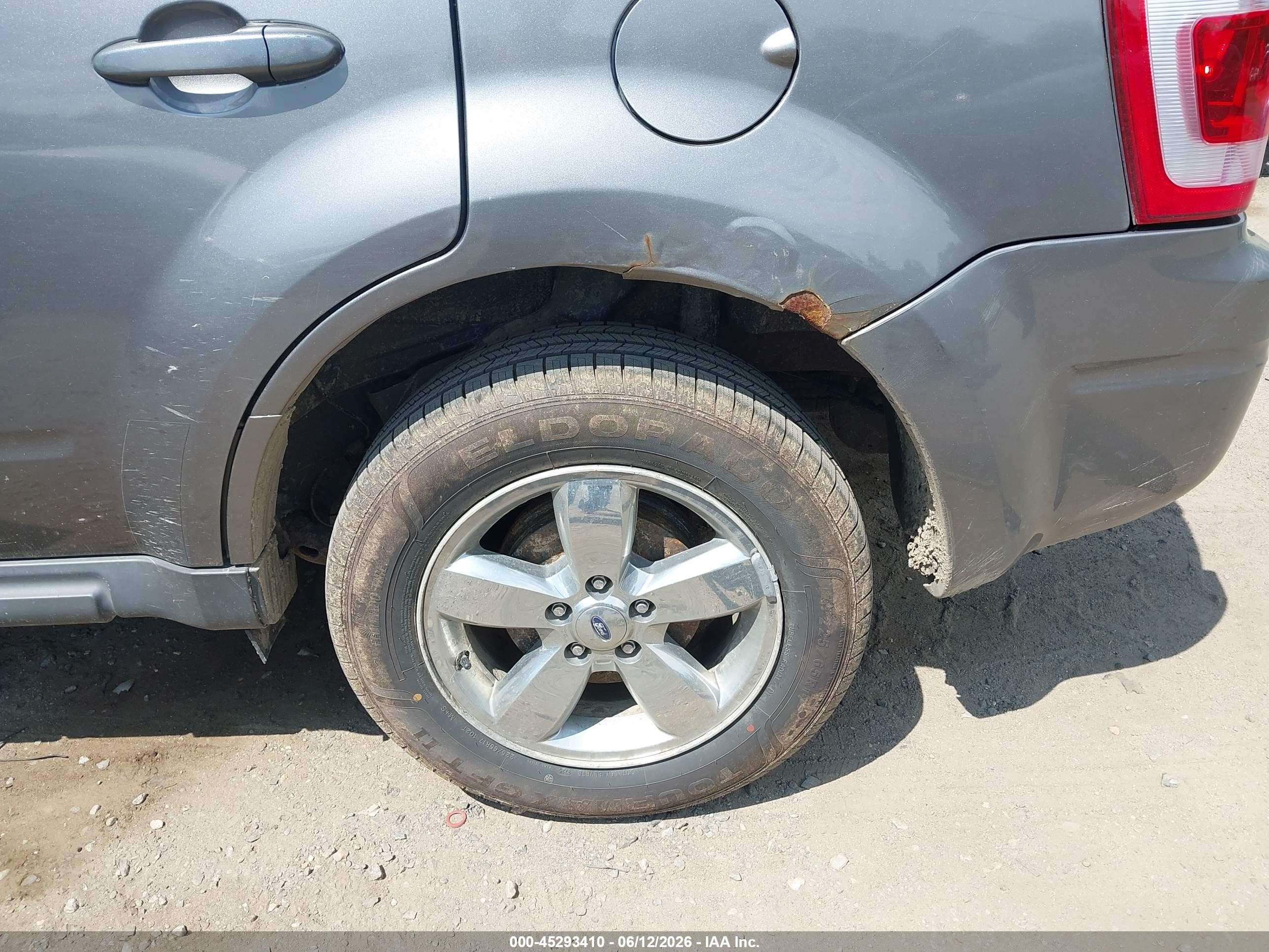 2011 Ford Escape Limited Gray vin: 1FMCU9EG7BKC58353