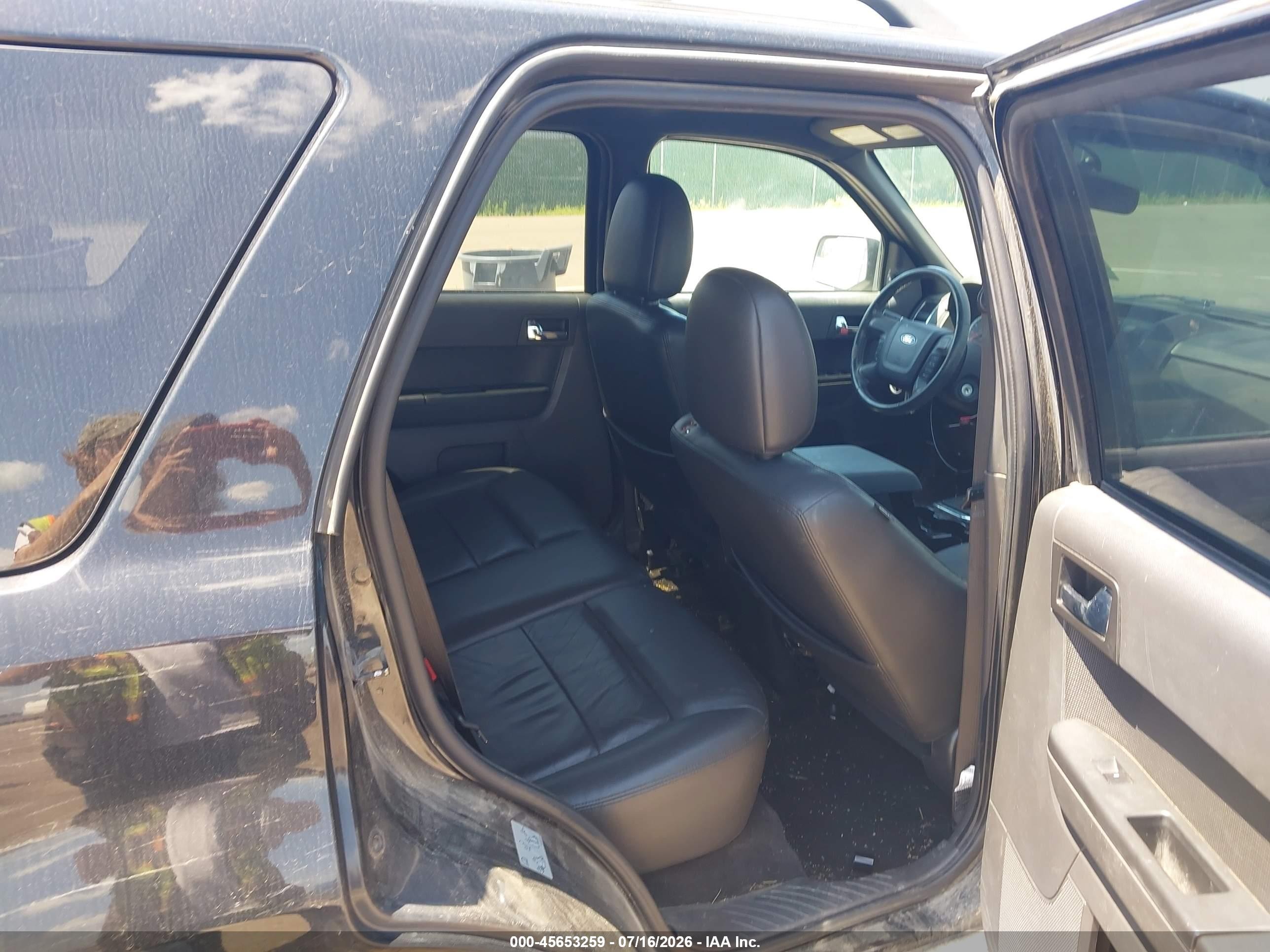 2012 Ford Escape Limited Black vin: 1FMCU9EG7CKA85712