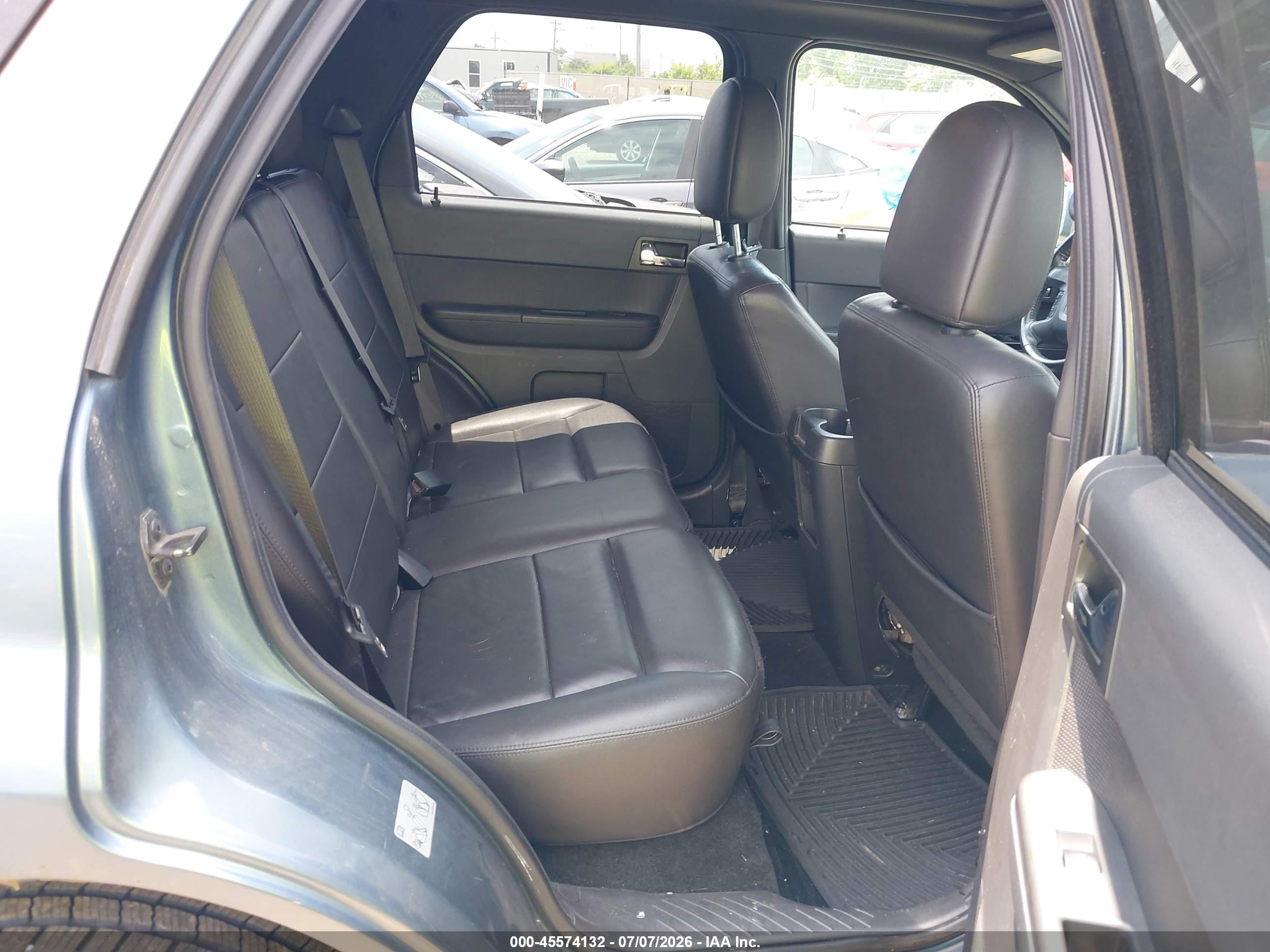 2012 Ford Escape Limited Blue vin: 1FMCU9EG7CKB10835