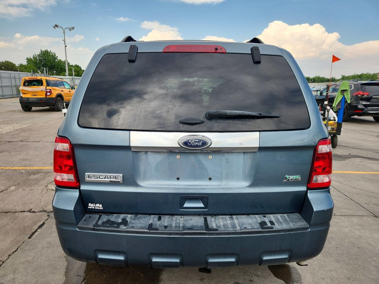 2012 Ford Escape Limited Синий vin: 1FMCU9EG7CKB45231
