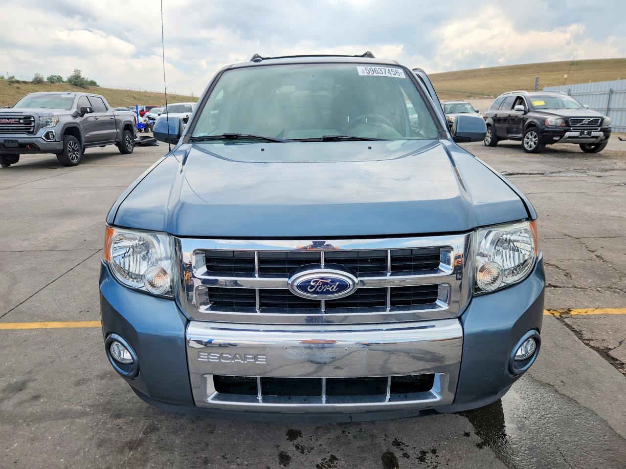 2012 Ford Escape Limited Синий vin: 1FMCU9EG7CKB45231