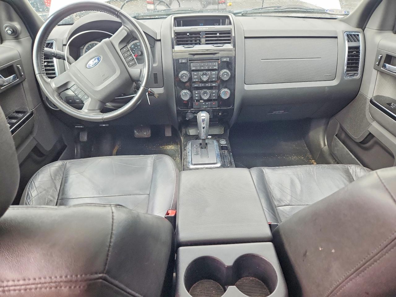 2012 Ford Escape Limited White vin: 1FMCU9EG7CKB67021