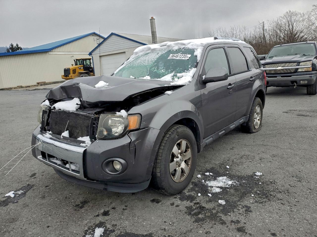 2012 Ford Escape Lim Charcoal vin: 1FMCU9EG7CKB68654