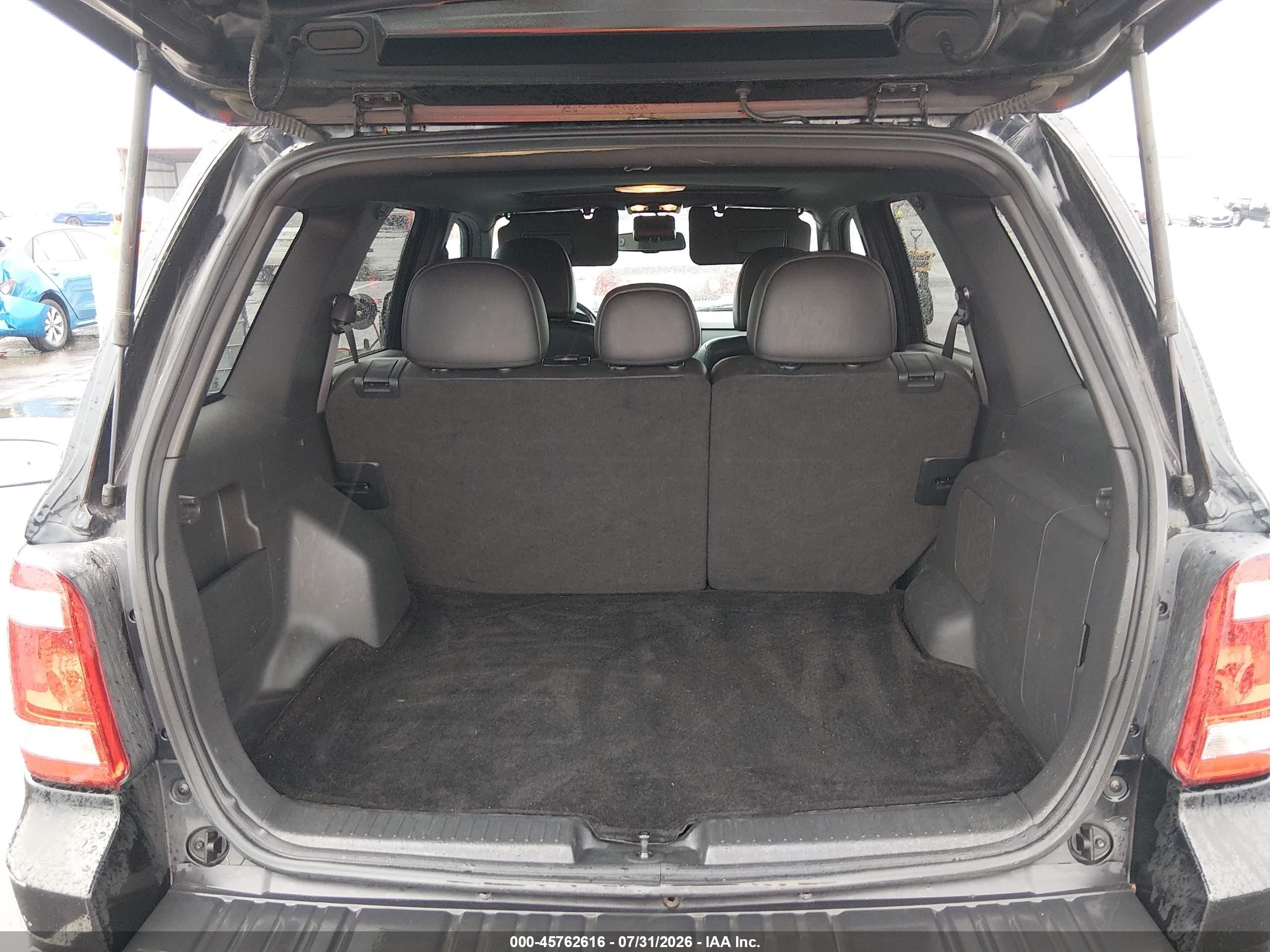 2012 Ford Escape Limited Черный vin: 1FMCU9EG7CKB90363