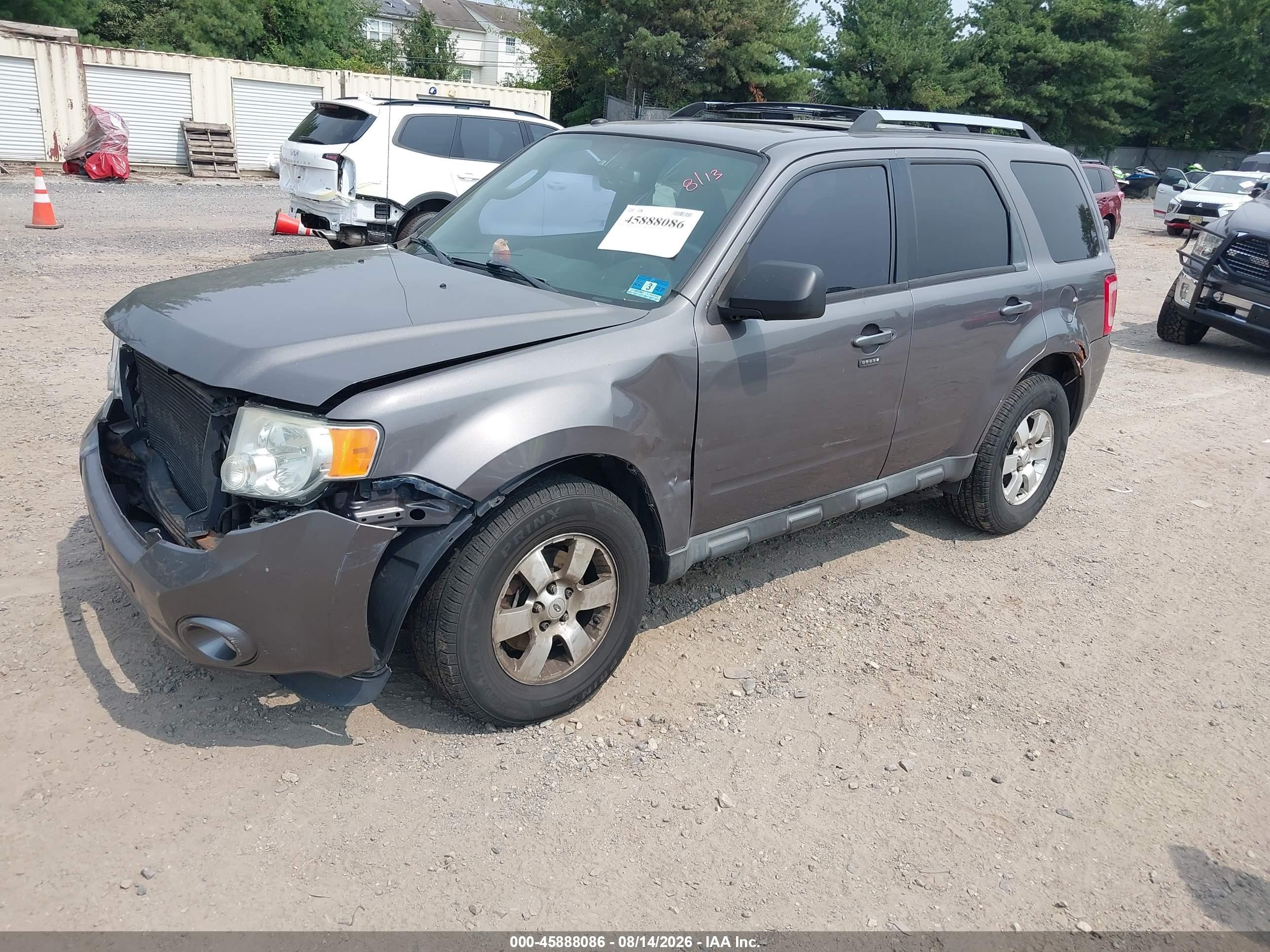 2012 Ford Escape Limited Gray vin: 1FMCU9EG7CKB98933