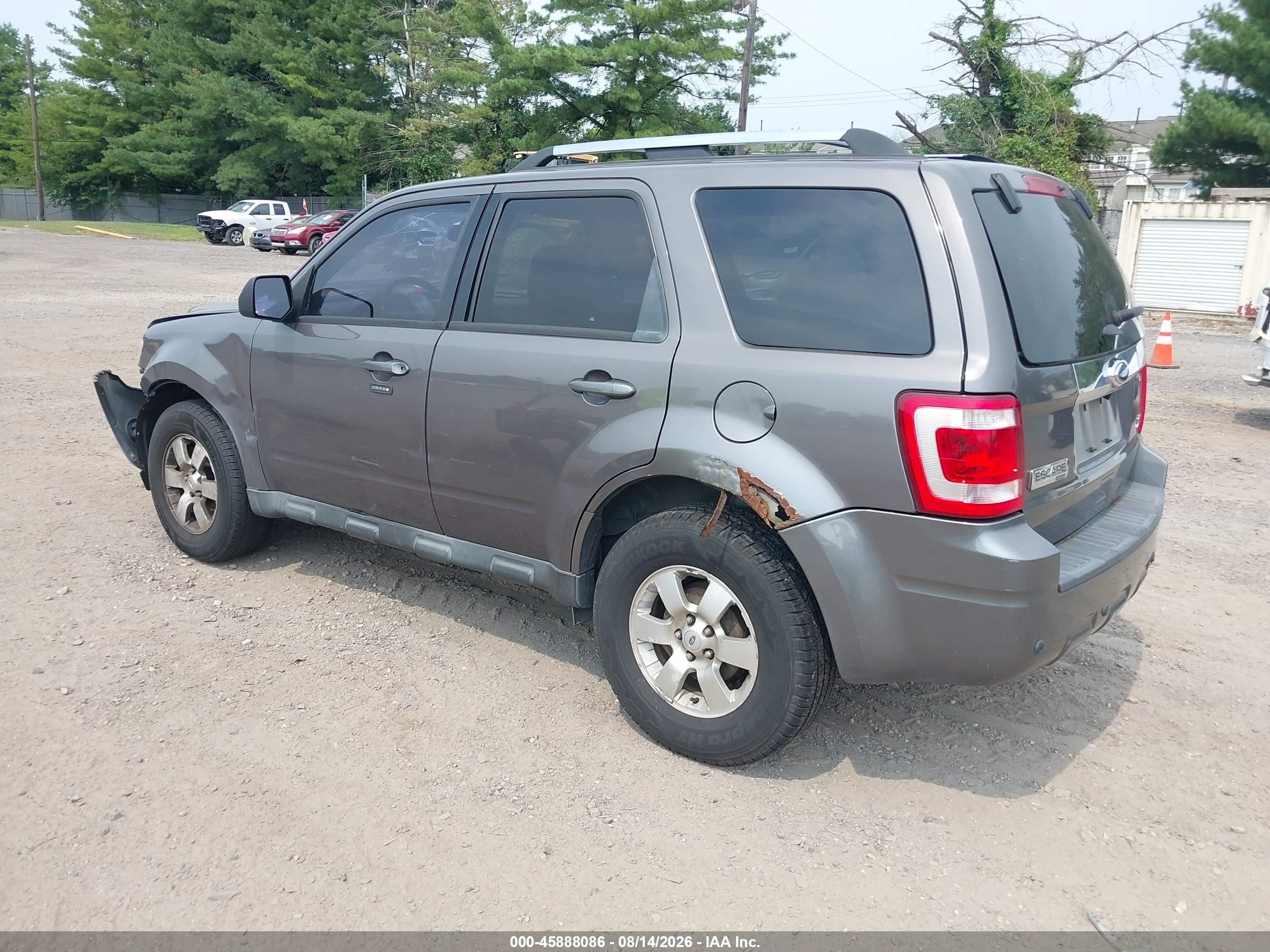 2012 Ford Escape Limited Gray vin: 1FMCU9EG7CKB98933