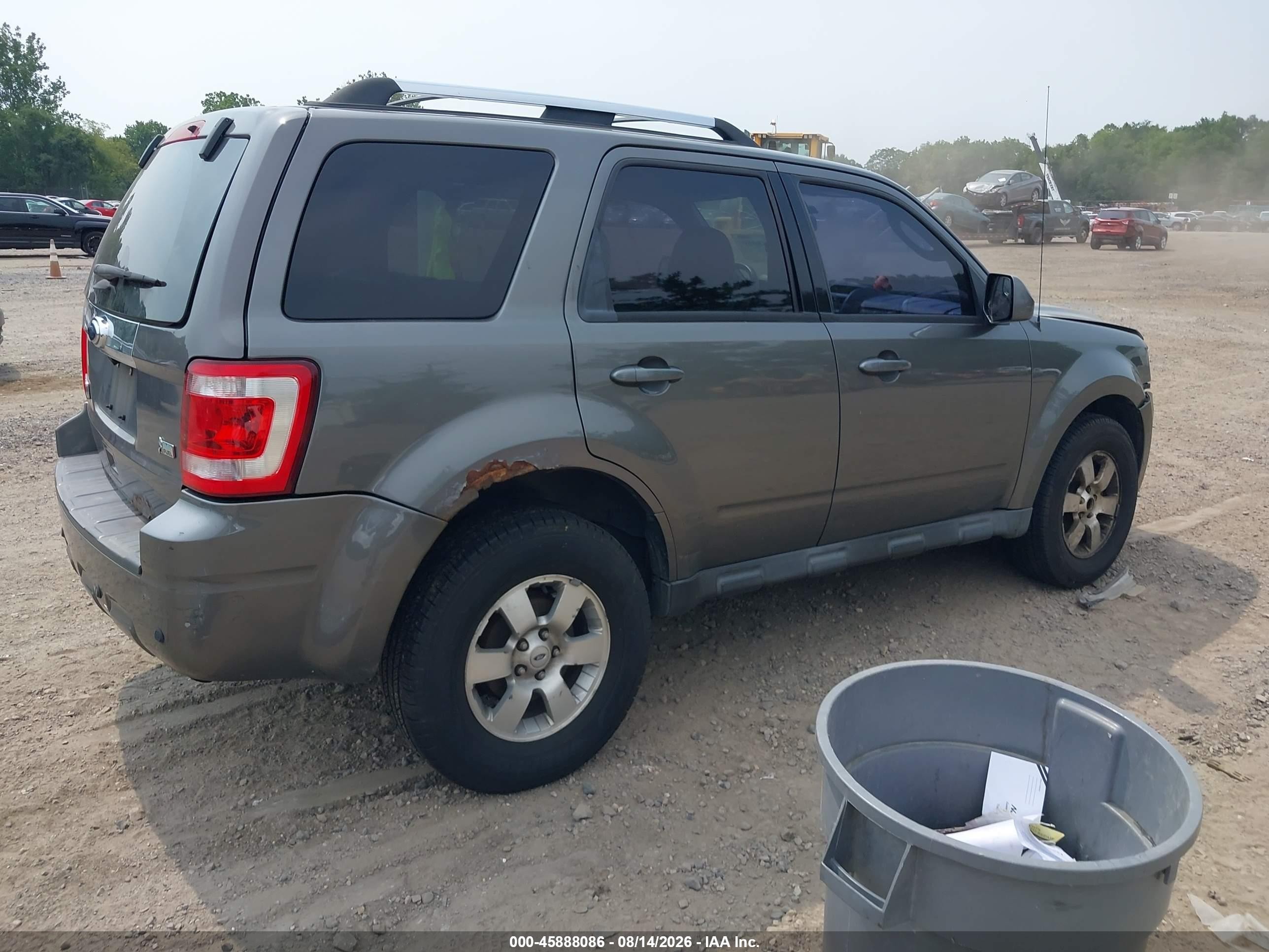 2012 Ford Escape Limited Gray vin: 1FMCU9EG7CKB98933