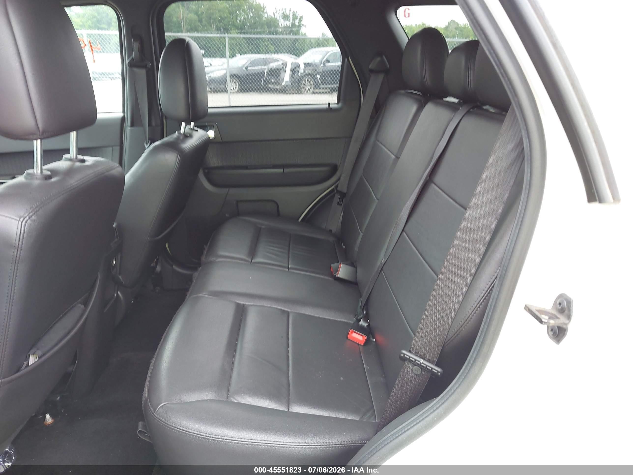2012 Ford Escape Limited White vin: 1FMCU9EG7CKC24513