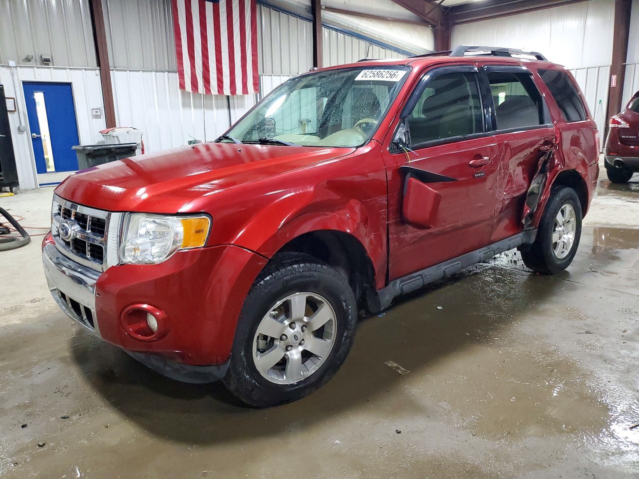 2012 Ford Escape Limited Красный vin: 1FMCU9EG7CKC28206