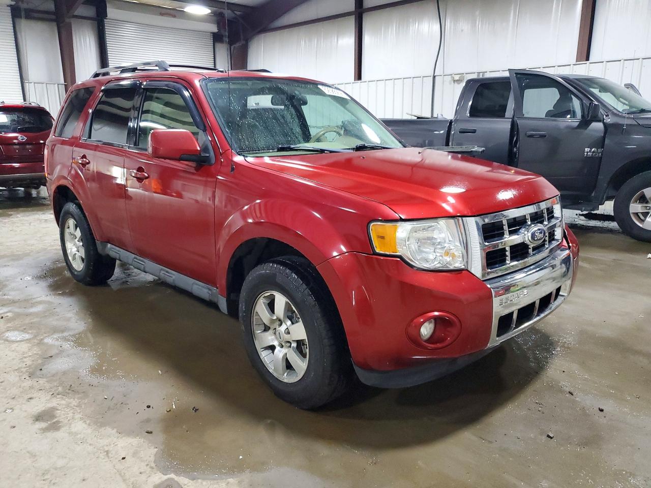 2012 Ford Escape Limited Red vin: 1FMCU9EG7CKC28206