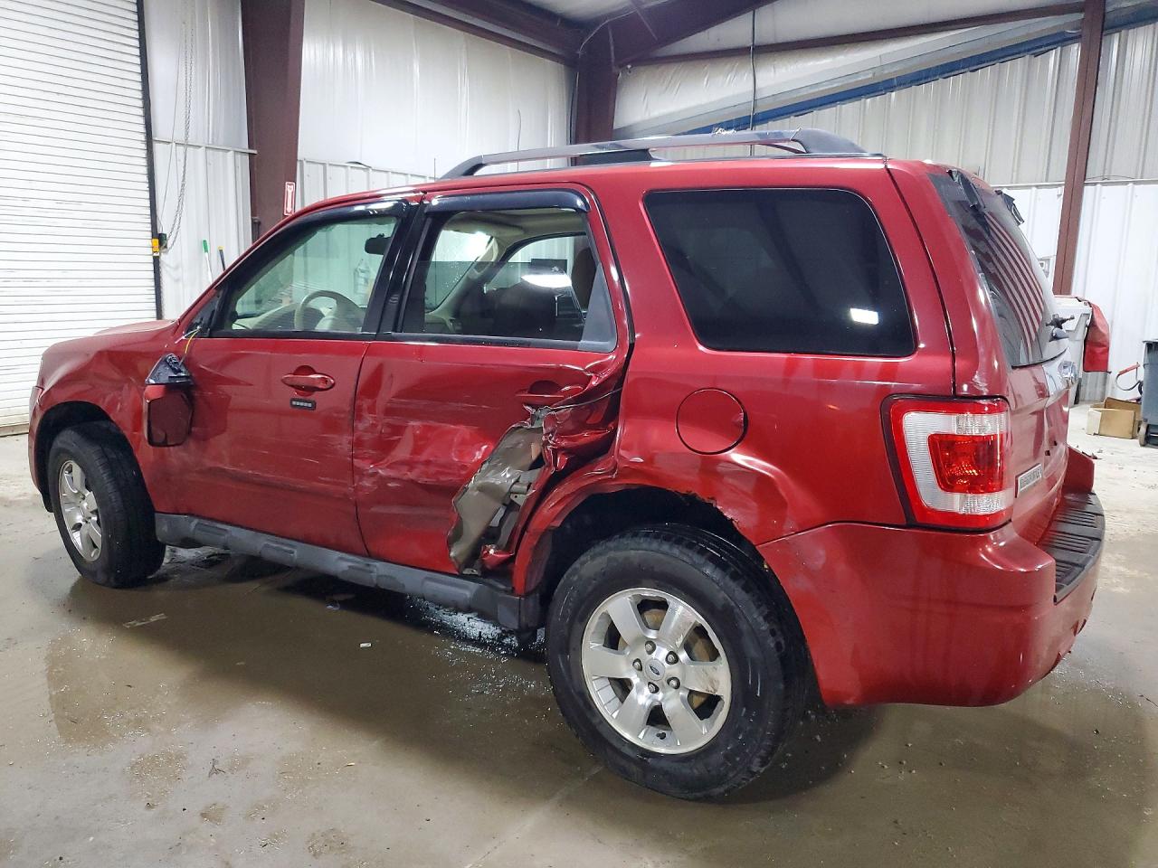 2012 Ford Escape Limited Red vin: 1FMCU9EG7CKC28206