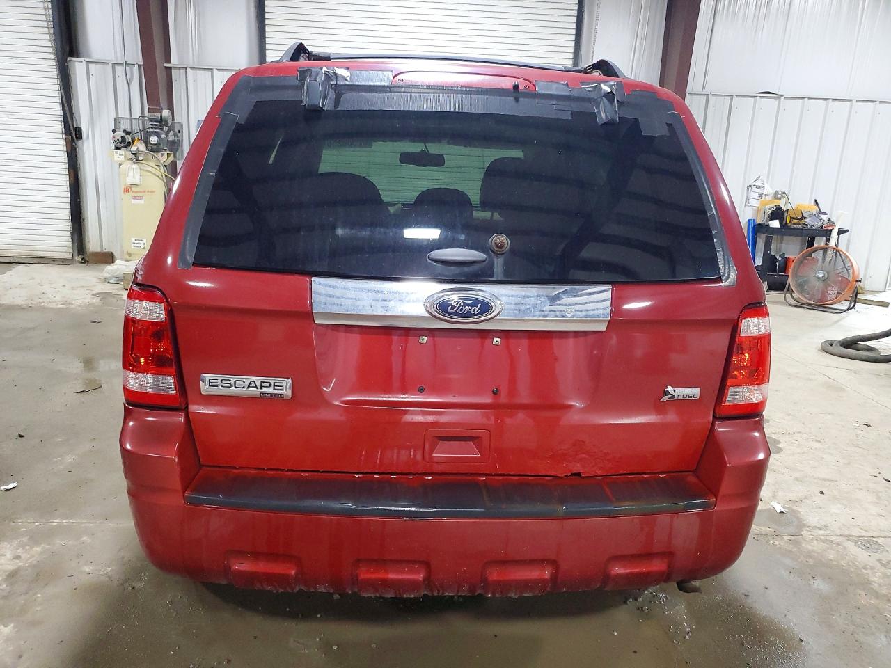 2012 Ford Escape Limited Red vin: 1FMCU9EG7CKC28206
