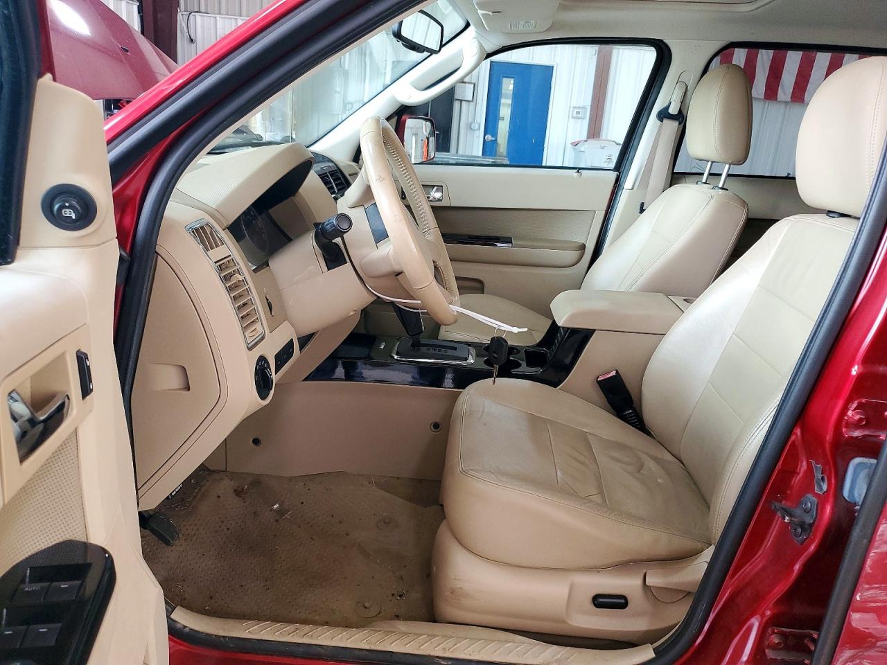 2012 Ford Escape Limited Red vin: 1FMCU9EG7CKC28206