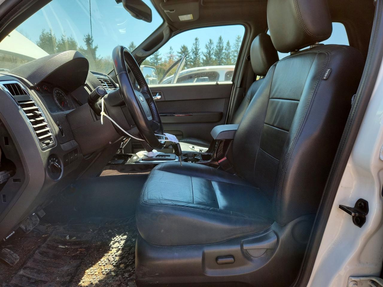 2012 Ford Escape Limited White vin: 1FMCU9EG7CKC30196