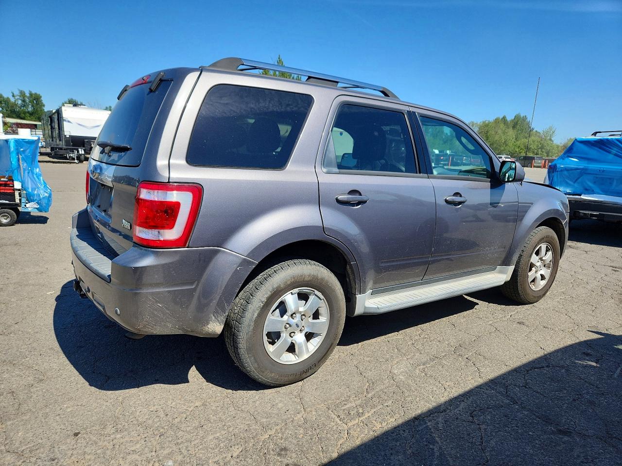 2010 Ford Escape Limited Gray vin: 1FMCU9EG8AKB42688