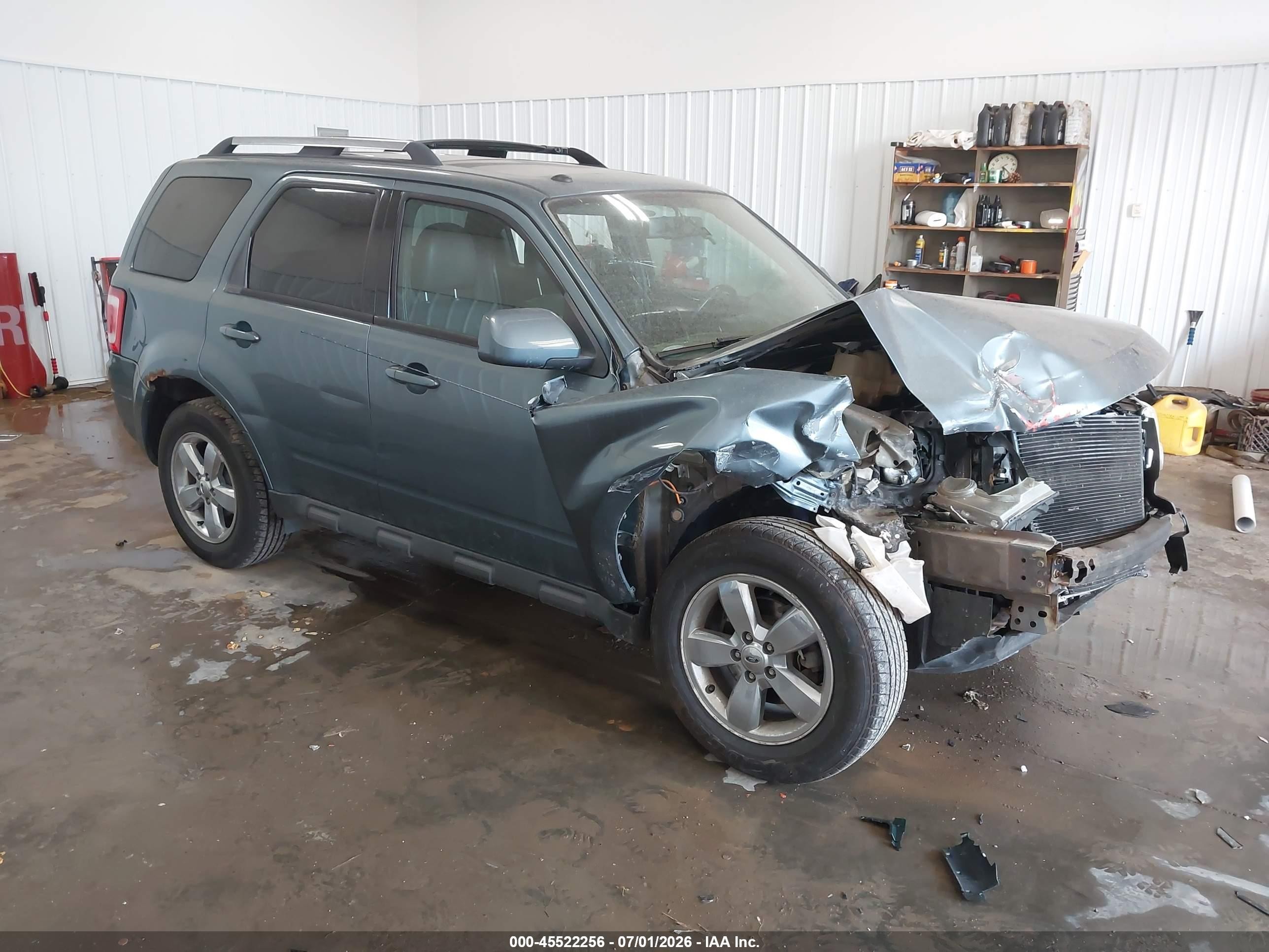 2011 Ford Escape Limited Blue vin: 1FMCU9EG8BKA74555