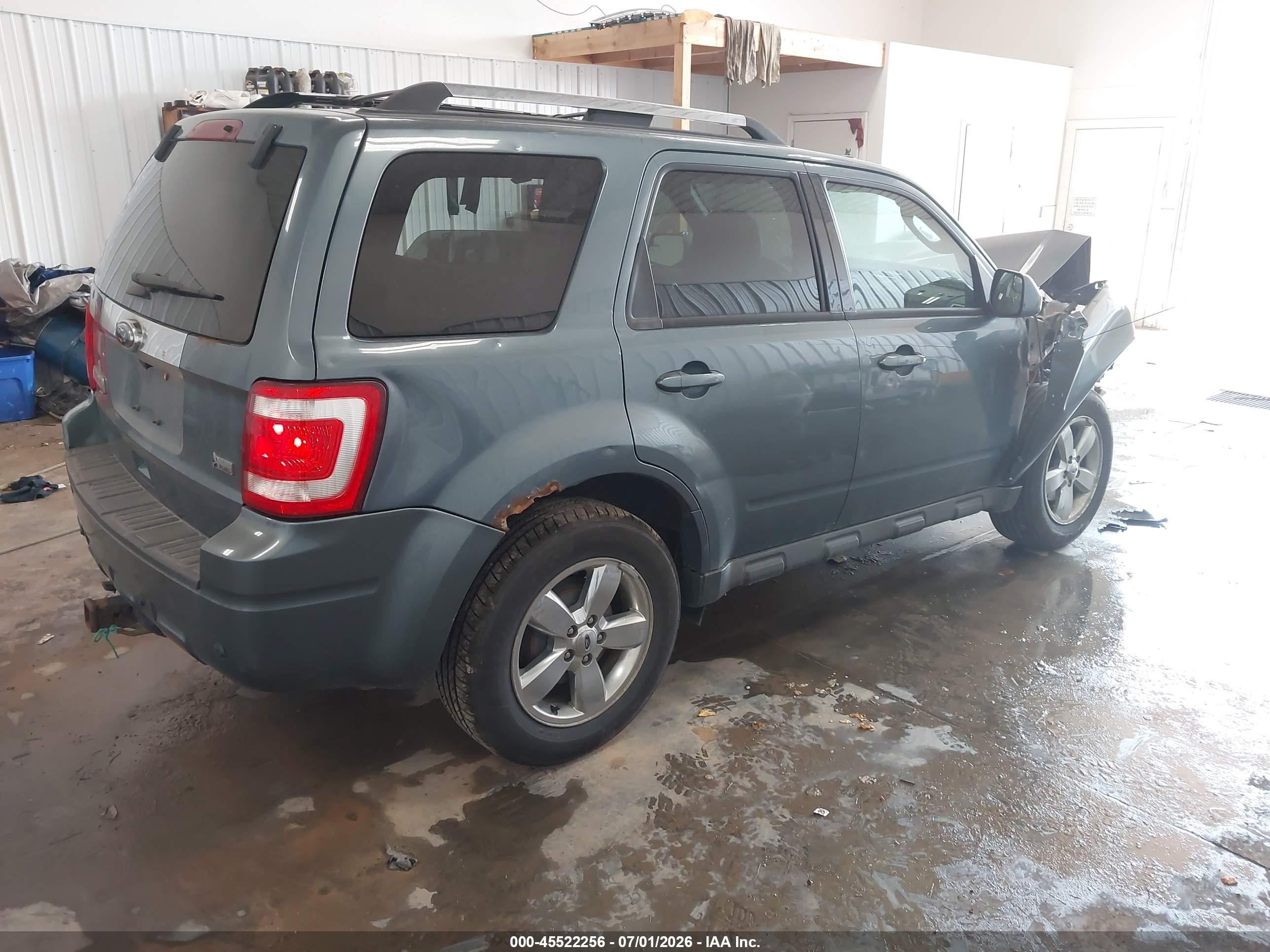 2011 Ford Escape Limited Blue vin: 1FMCU9EG8BKA74555