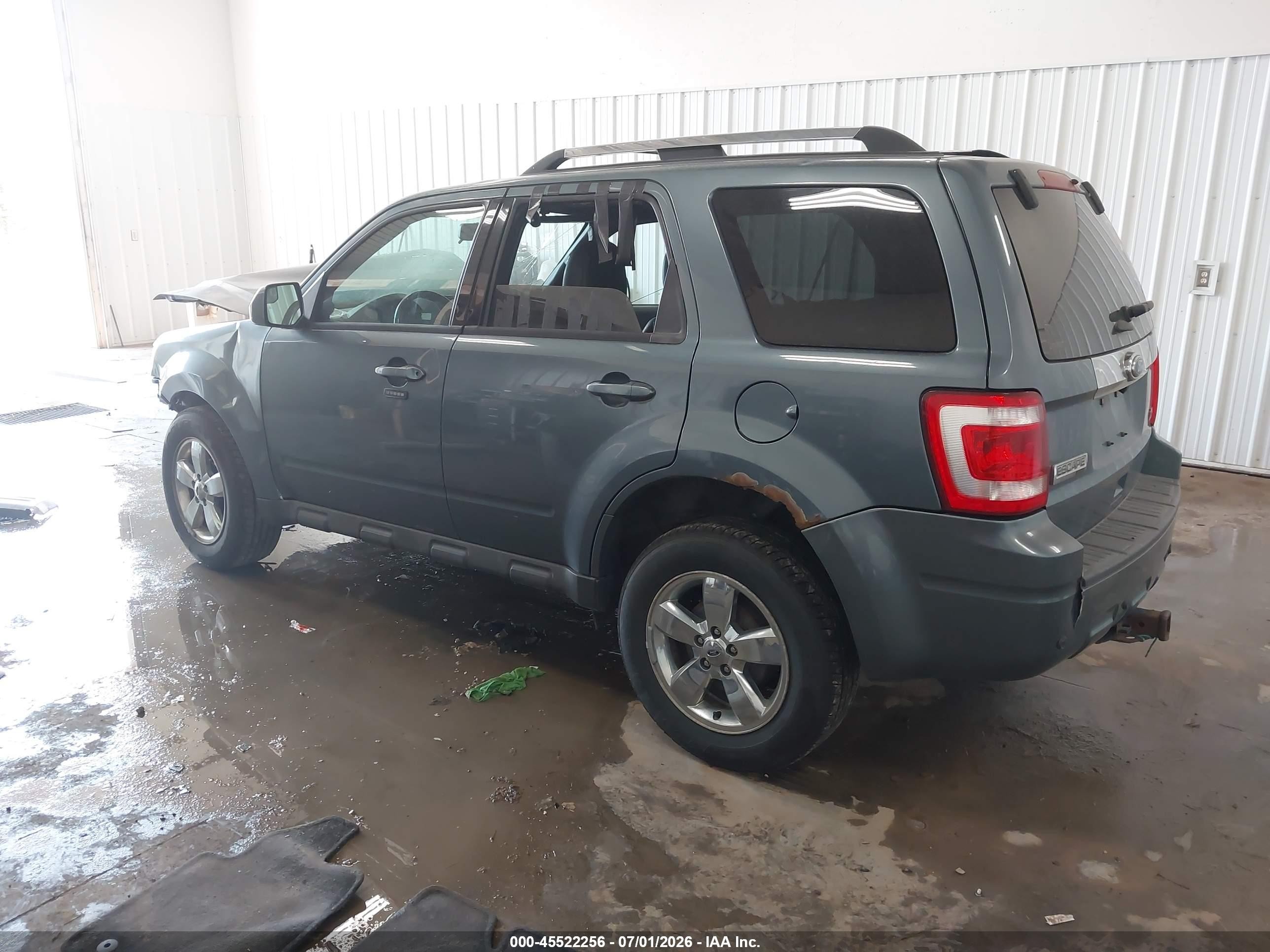 2011 Ford Escape Limited Blue vin: 1FMCU9EG8BKA74555
