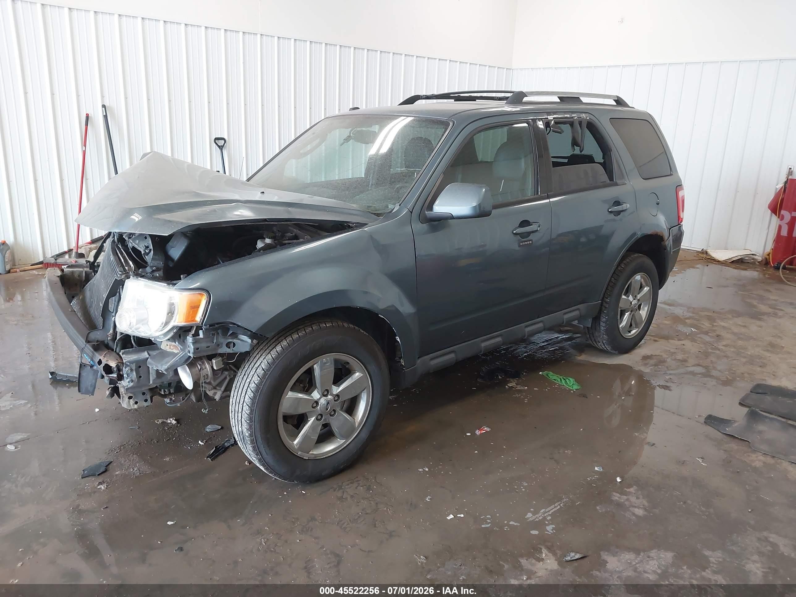 2011 Ford Escape Limited Blue vin: 1FMCU9EG8BKA74555