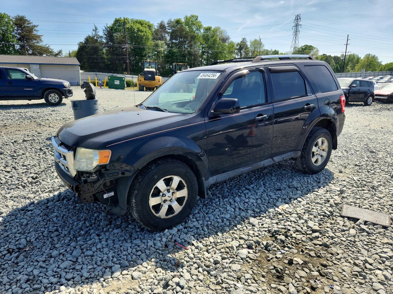 2011 Ford Escape Limited Black vin: 1FMCU9EG8BKB10941