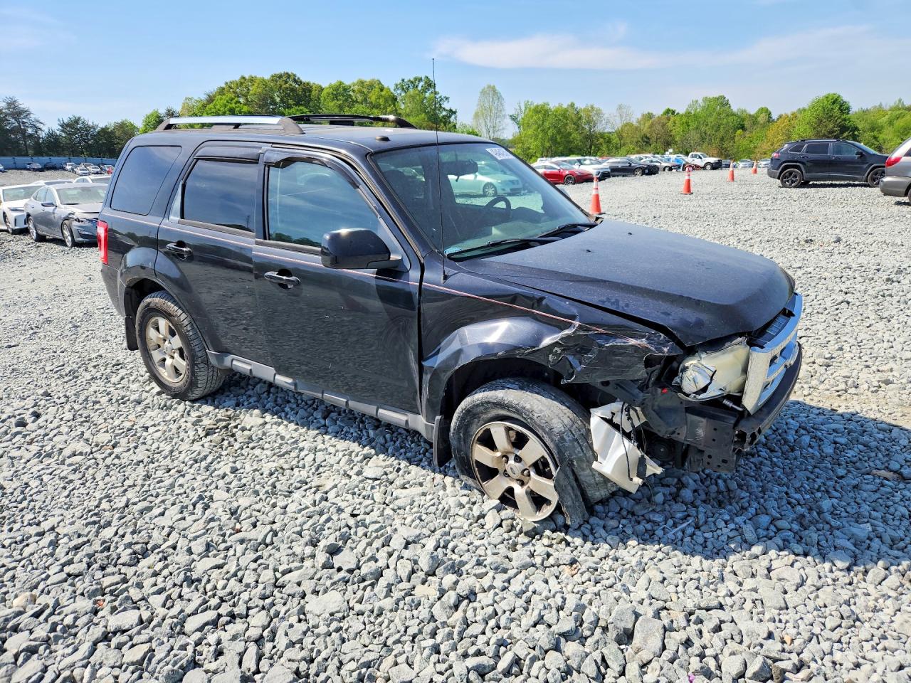 2011 Ford Escape Limited Black vin: 1FMCU9EG8BKB10941