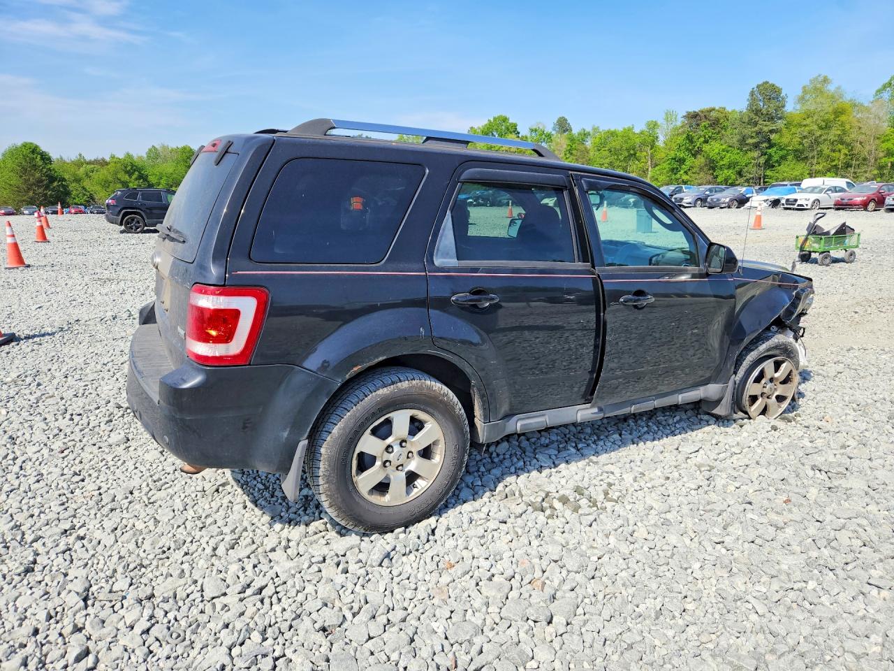2011 Ford Escape Limited Black vin: 1FMCU9EG8BKB10941