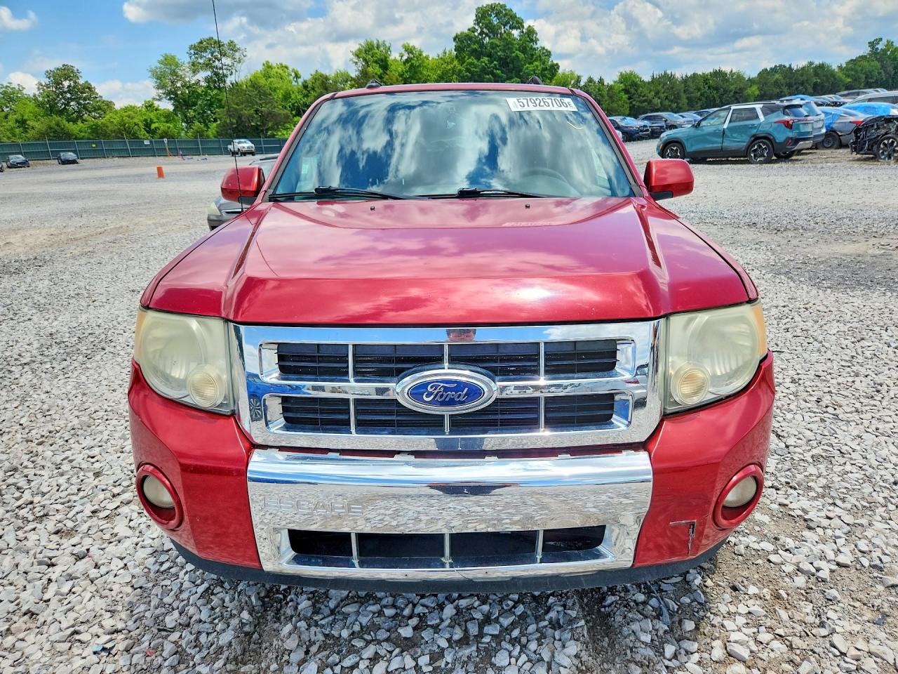 2011 Ford Escape Red vin: 1FMCU9EG8BKB27920