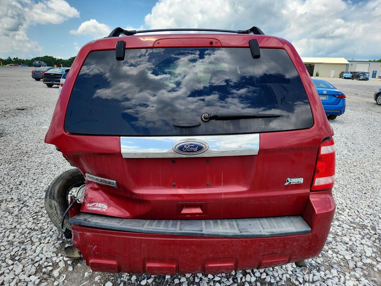 2011 Ford Escape Red vin: 1FMCU9EG8BKB27920