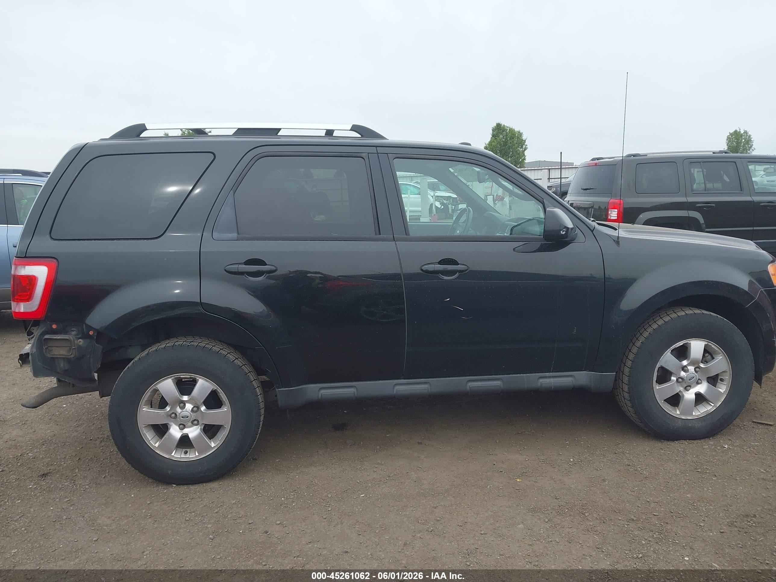 2011 Ford Escape Limited Black vin: 1FMCU9EG8BKB84876