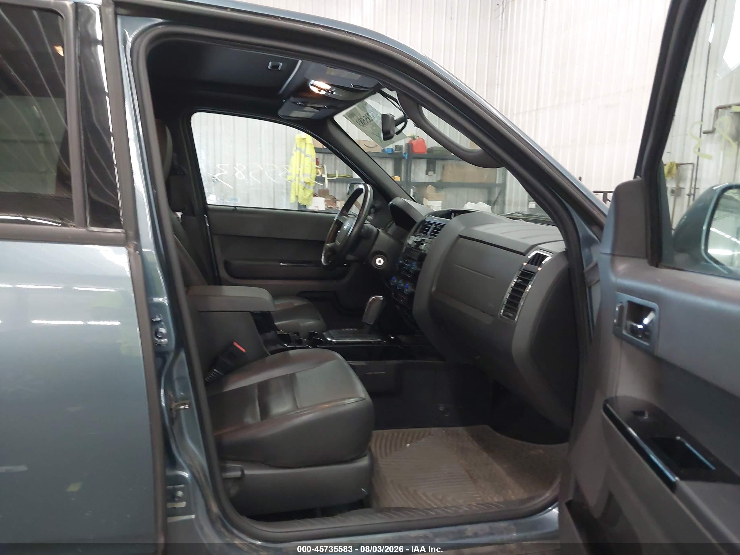 2011 Ford Escape Limited Light Blue vin: 1FMCU9EG8BKB98213