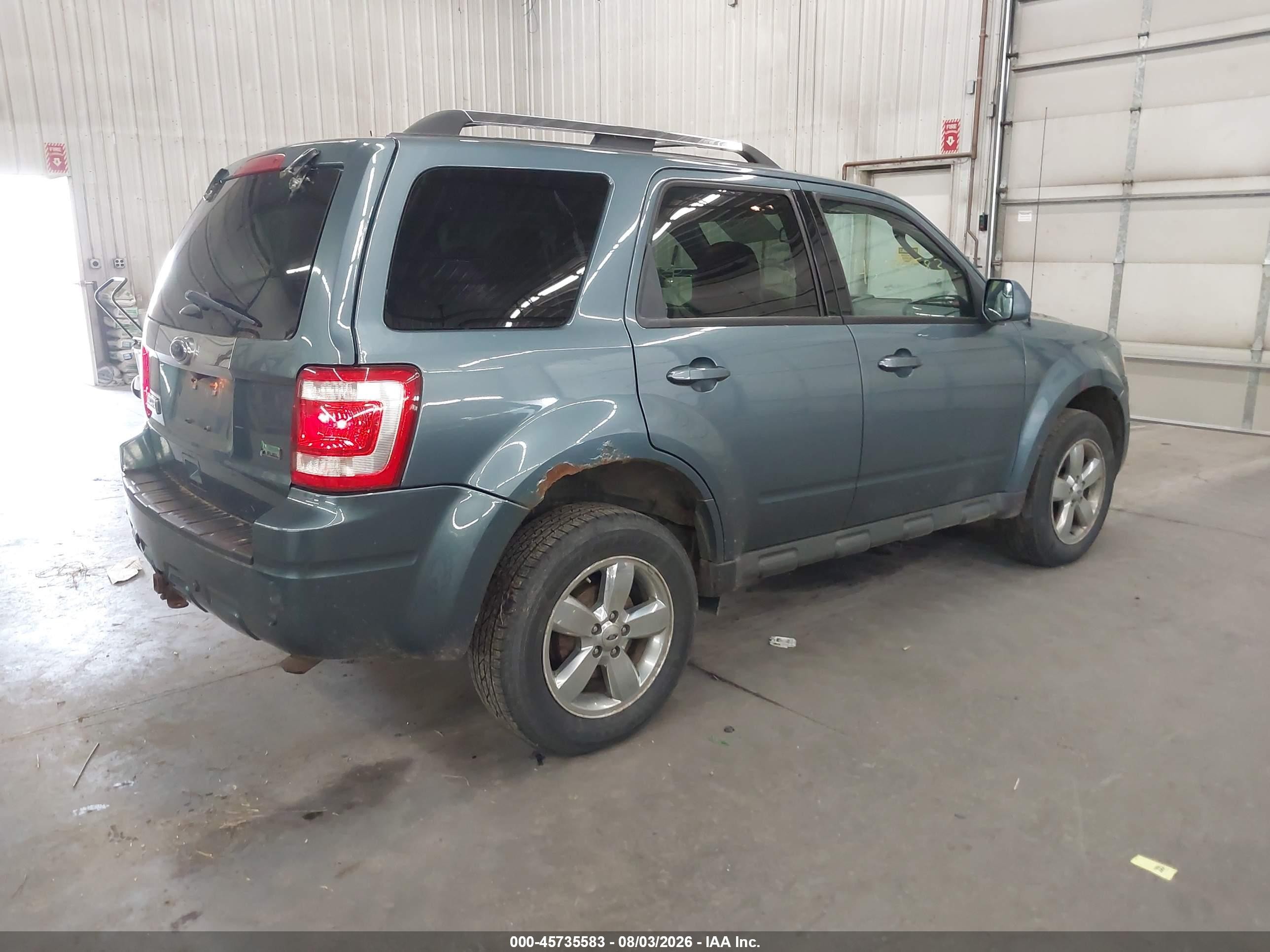 2011 Ford Escape Limited Light Blue vin: 1FMCU9EG8BKB98213