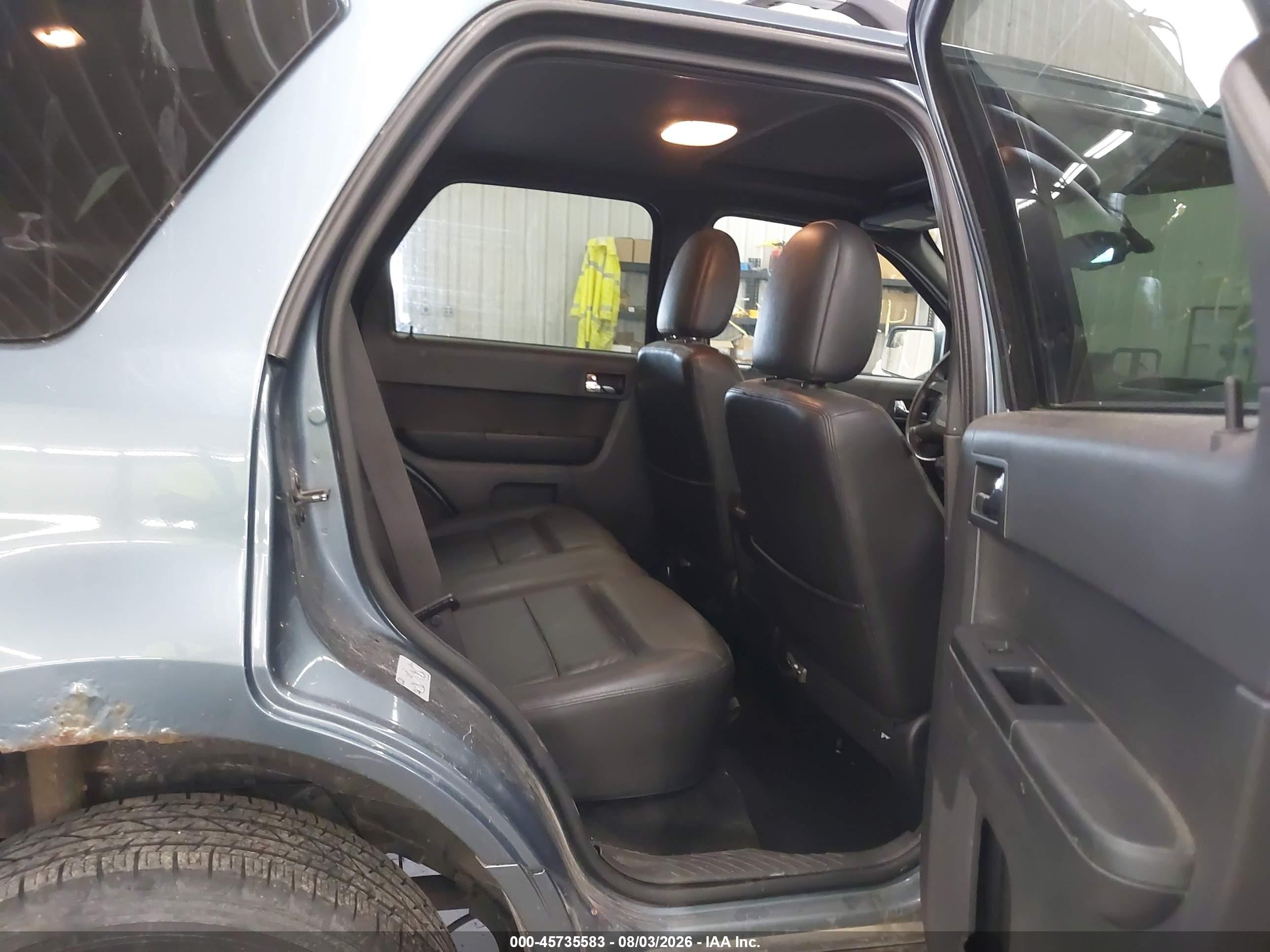 2011 Ford Escape Limited Light Blue vin: 1FMCU9EG8BKB98213